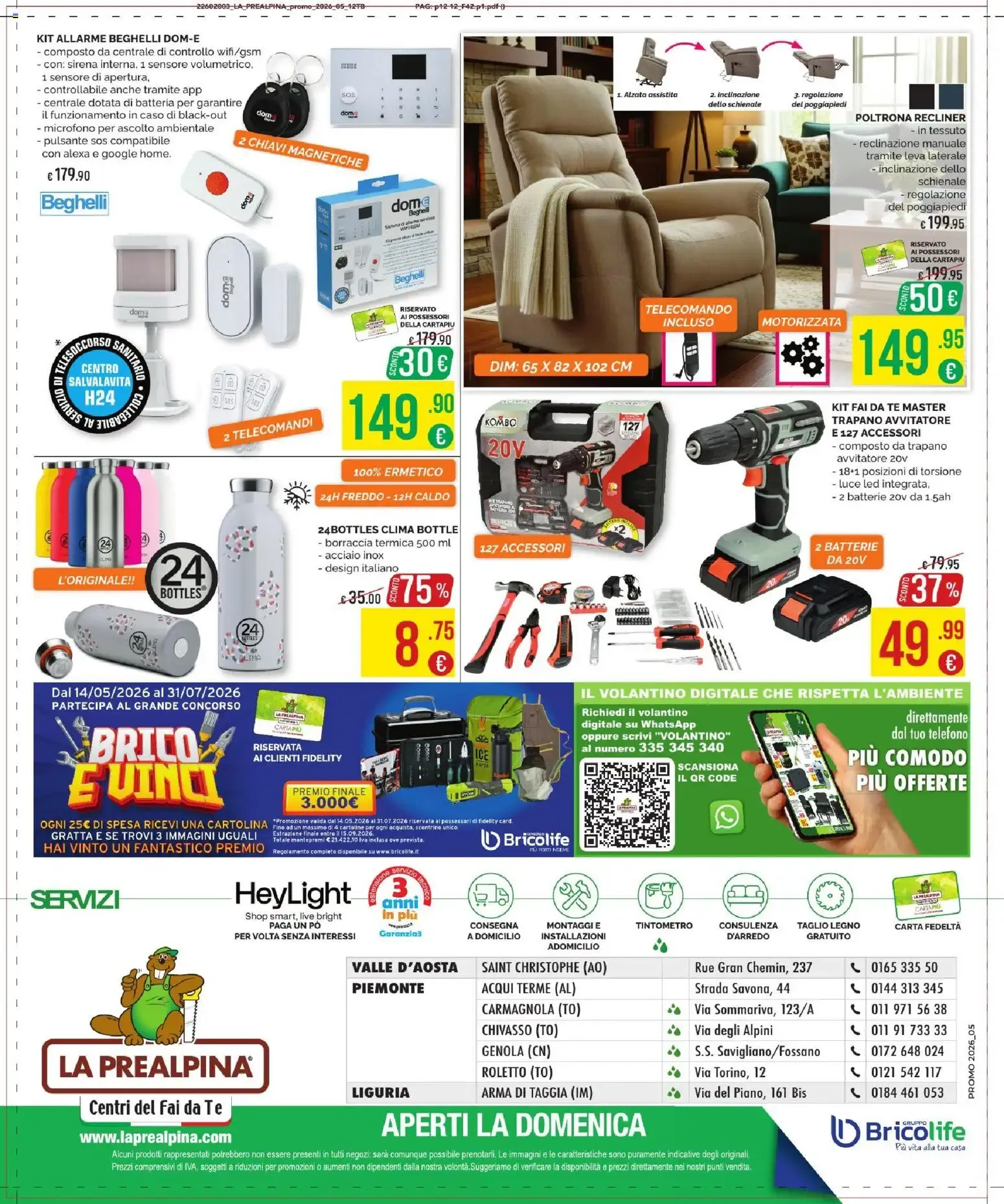 Nuovo La Prealpina volantino dal 03/07/2026 > offerte anteprima 🛍️ da 3 luglio a 9 agosto di 2026 - Pagina del volantino 12