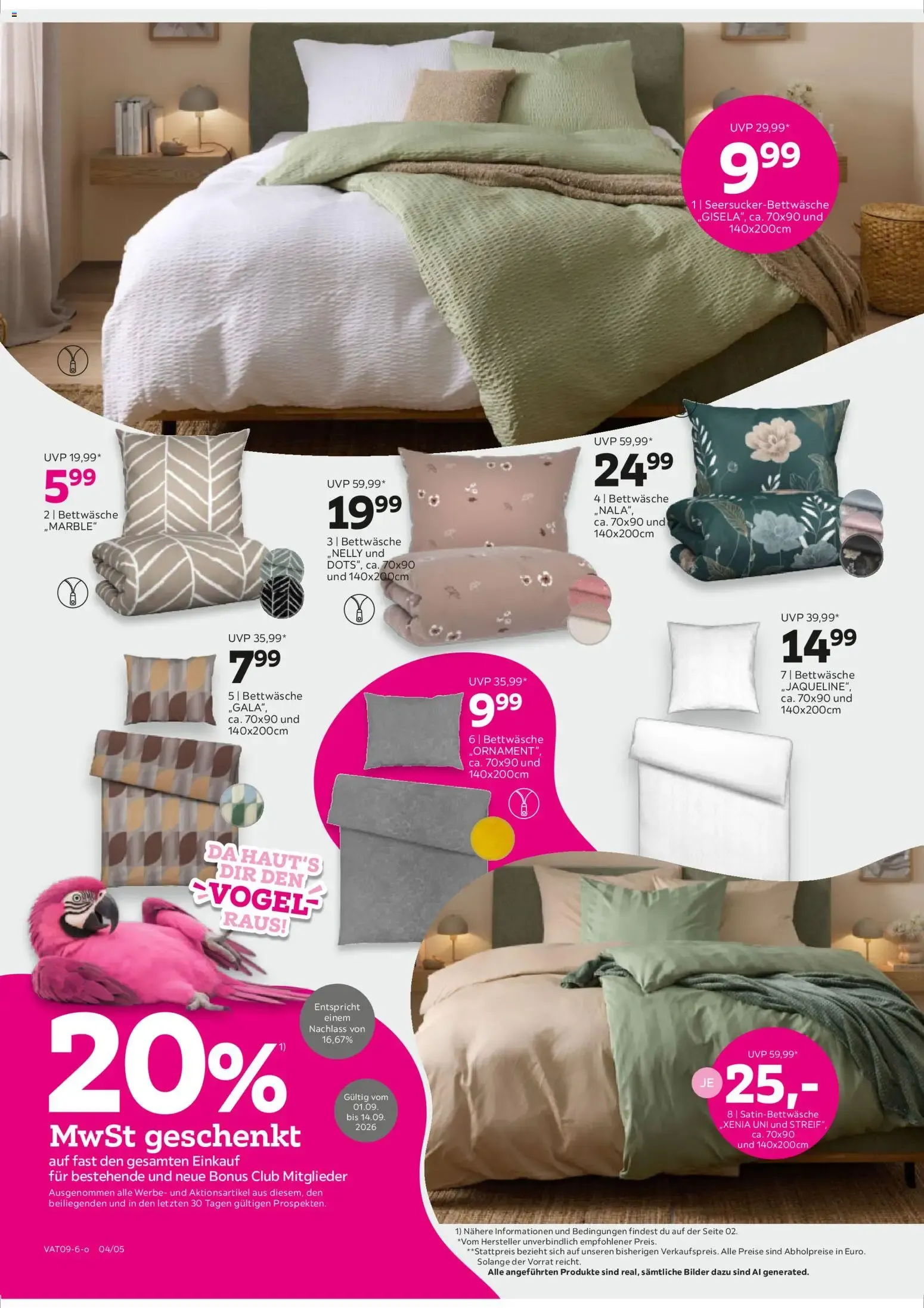 Mömax Prospekt: Pink Shopping Aktionen von 1. September bis 14. September 2026 - Flugblätt seite  4