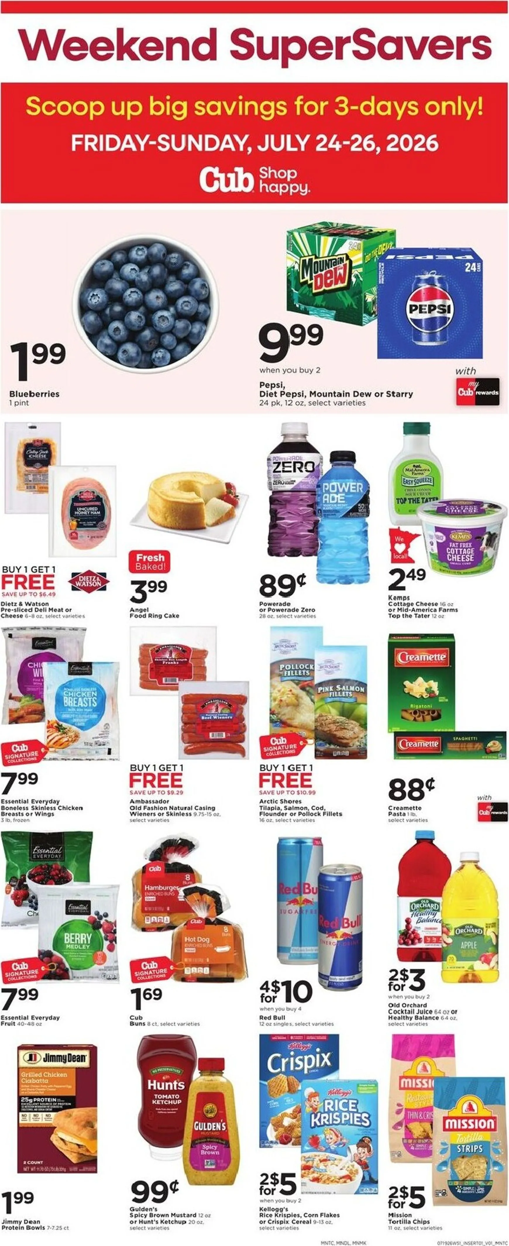 Weekly ad Current Cub leaflet valid from Sunday 07/19/2026 to Saturday 07/25/2026 from July 19 to July 25 2026 - Page 5