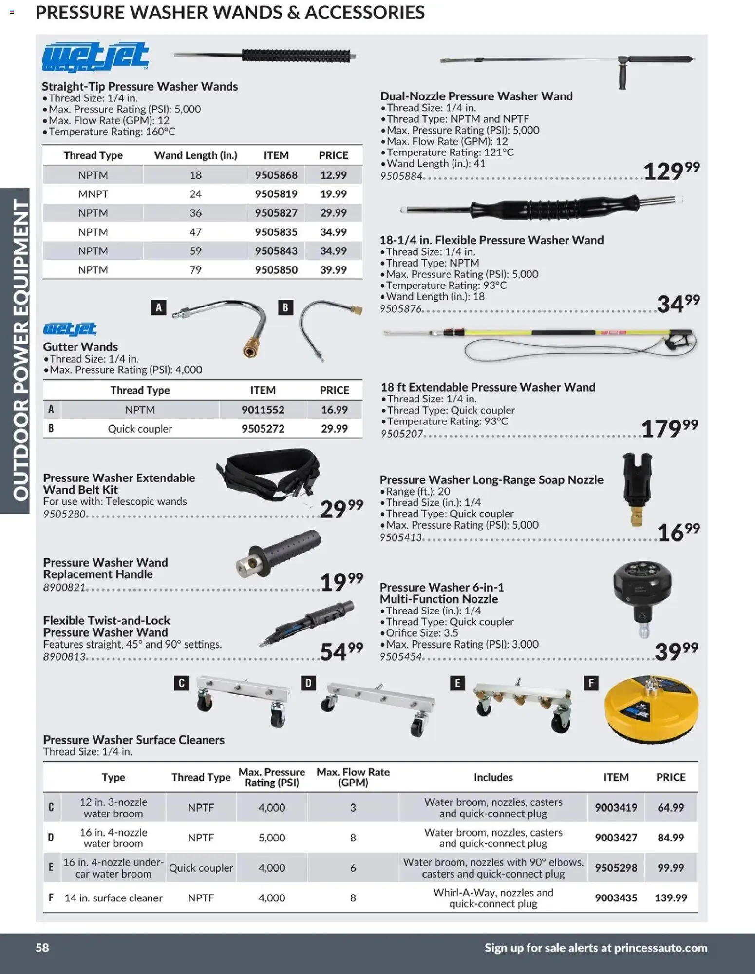 Princess Auto 2026 Catalogue - Outdoor Power Equipment from January 1 to December 31 2026 - flyer page 10