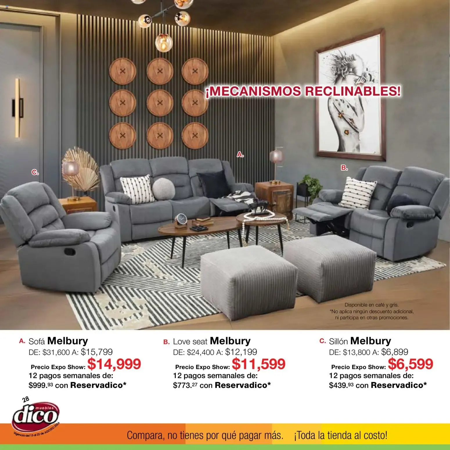 Catálogo de Muebles Dico catálogo Expo Show (13/08/2026 - 25/08/2026) - catálogo en línea 13 de agosto al 25 de agosto 2026 - Pagina 28