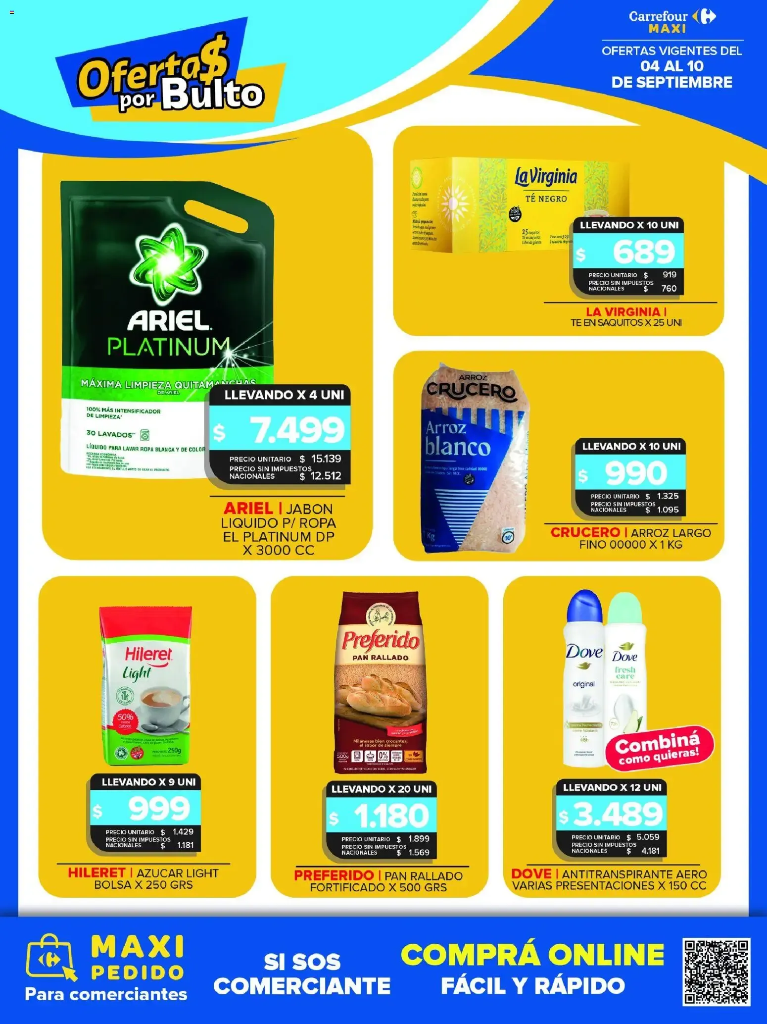 Ofertas de Carrefour Maxi catálogo del 04/09/2026 - 10/09/2026 4 de septiembre al 10 de septiembre 2026 - Página 10 del catálogo
