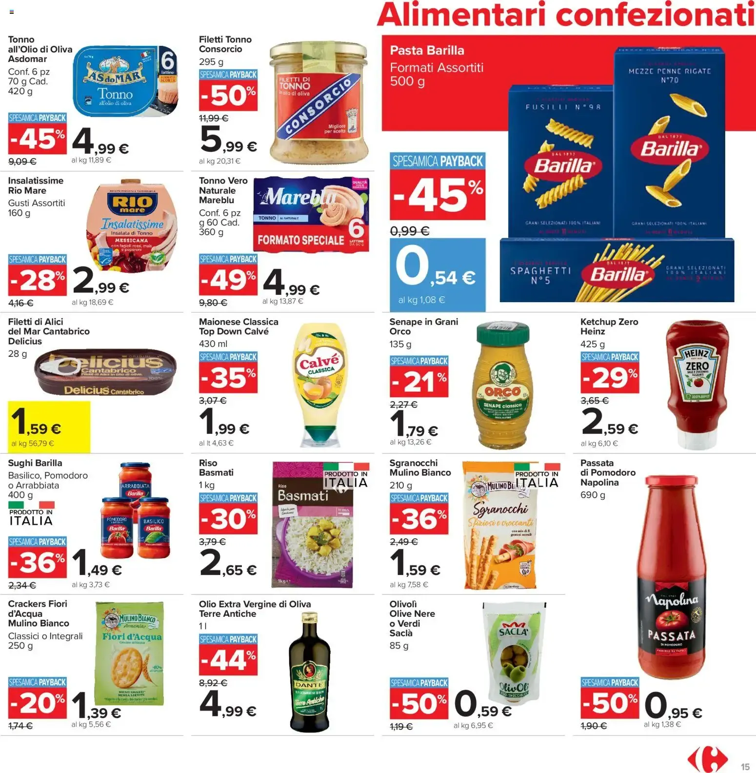 Carrefour Market: Prezzi Bollenti da 6 agosto a 19 agosto di 2026 - Pagina del volantino 15