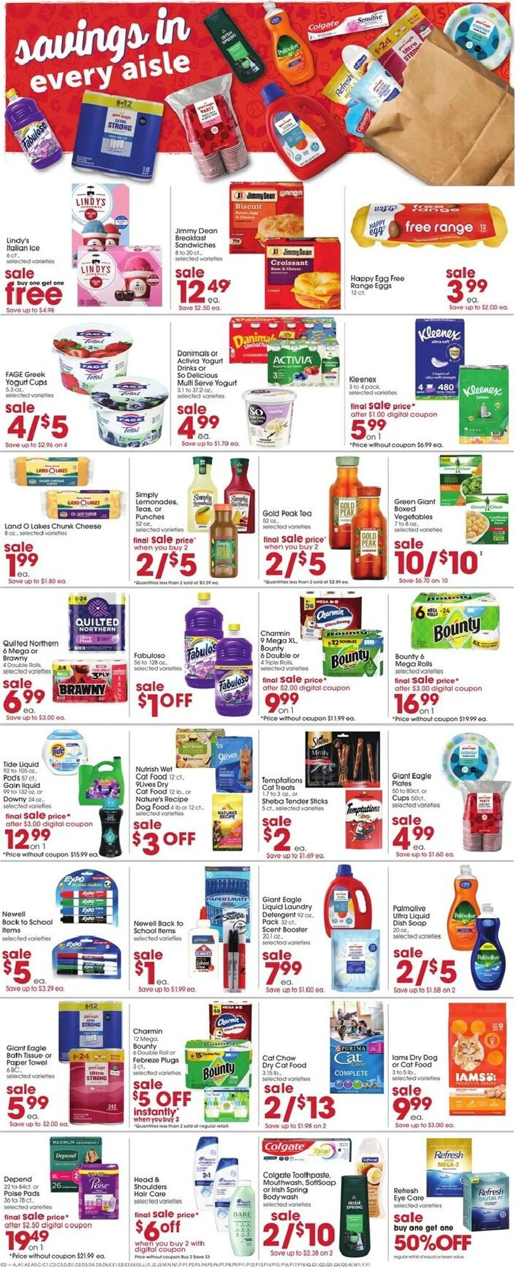 Weekly ad Current Giant Eagle leaflet valid from Thursday 07/09/2026 to Wednesday 07/15/2026 from July 9 to July 15 2026 - Page 3