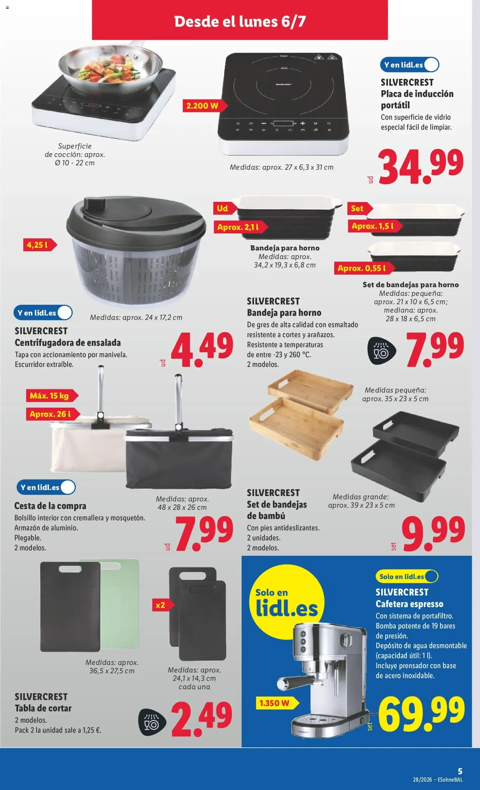 Catálogo de Lidl folleto de bazar del 06/07/2026 | Ofertas 6 de julio al 12 de julio 2026 - Página 13