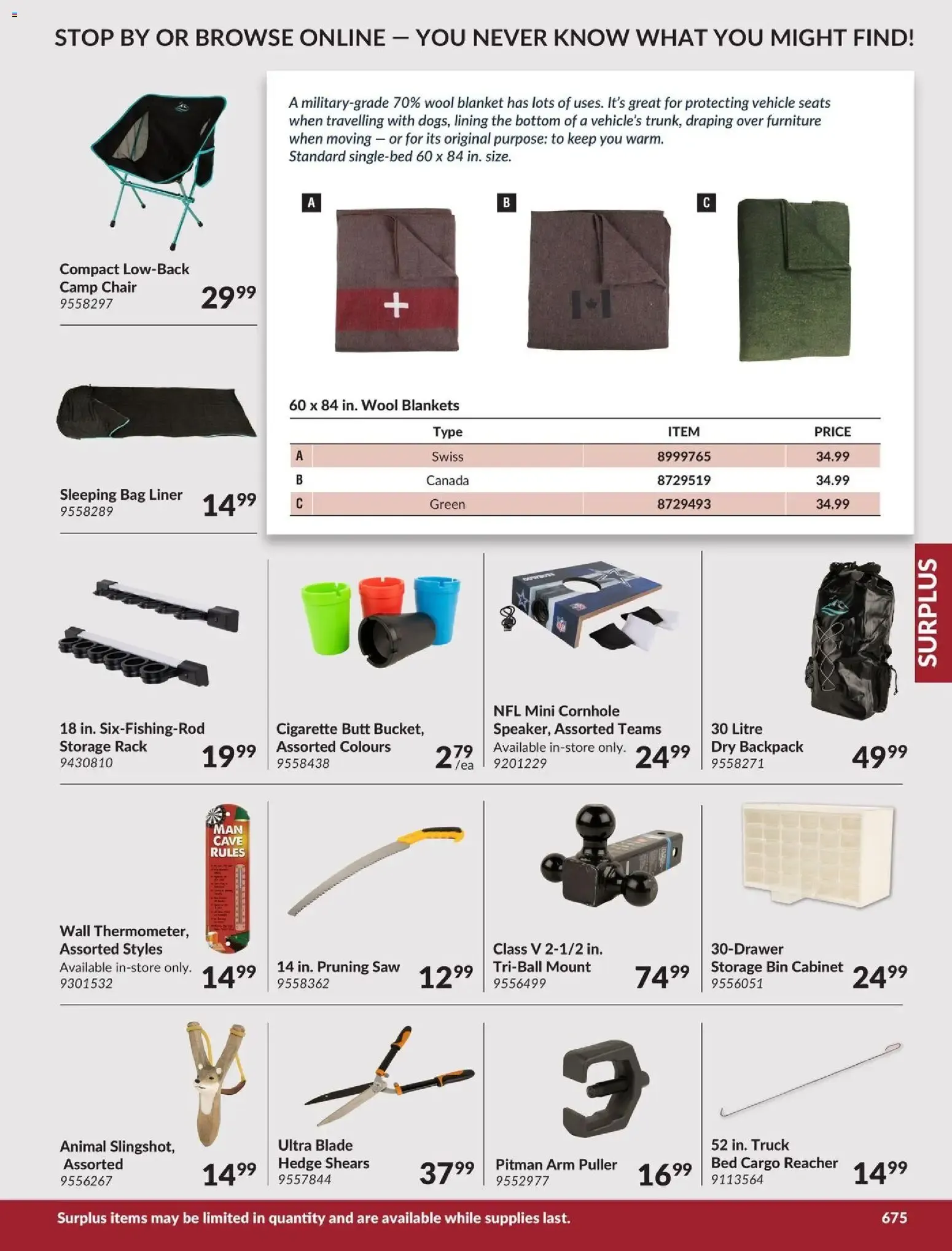 Princess Auto 2026 Catalogue - Surplus from April 21 to April 21 2027 - flyer page 11