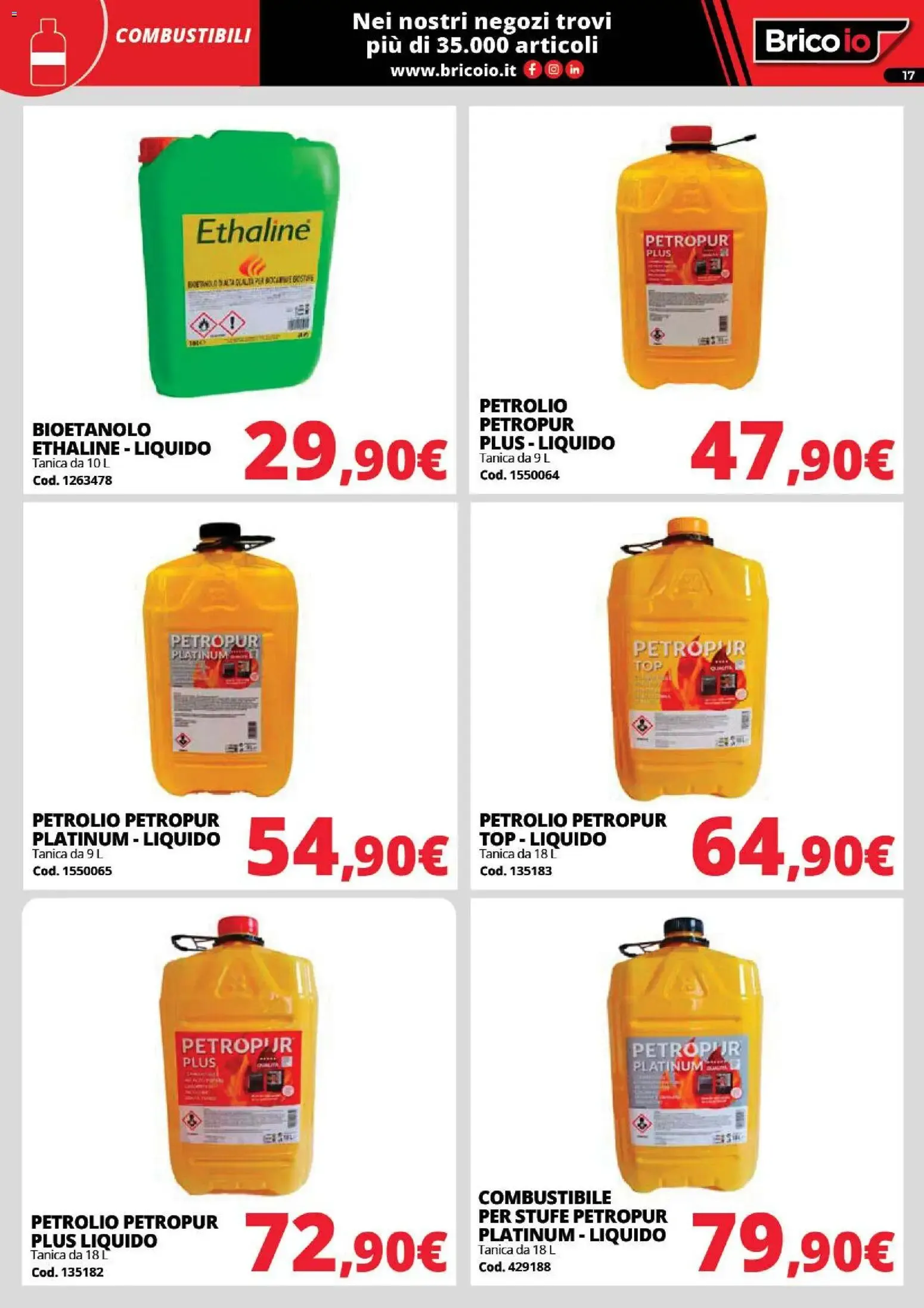 Nuovo Brico io volantino Riscaldamento dal 24/09/2026 > offerte anteprima 🛍️ da 24 settembre a 1 febbraio di 2027 - Pagina del volantino 17