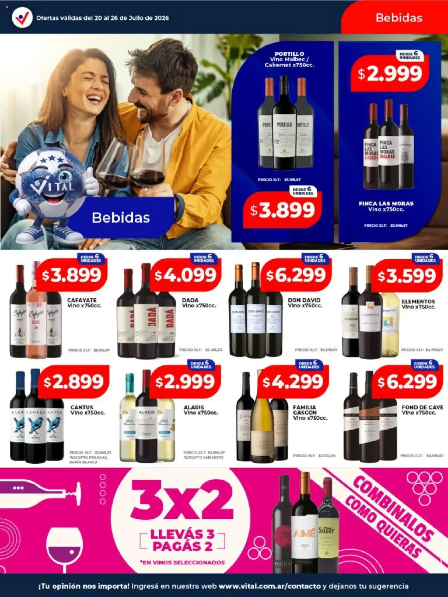 Ofertas de Vital - Ofertas || del 20/07/2026 - 26/07/2026 || Catálogo 20 de julio al 26 de julio 2026 - Página 12 del catálogo
