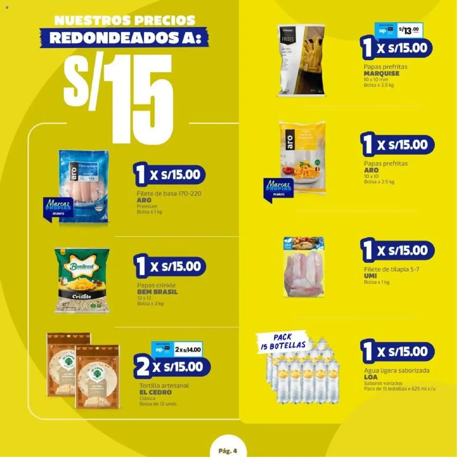 Catalogo de Makro: Vuelven los Precios Redondos 27 de agosto al 9 de setiembre 2026 - Pag 4