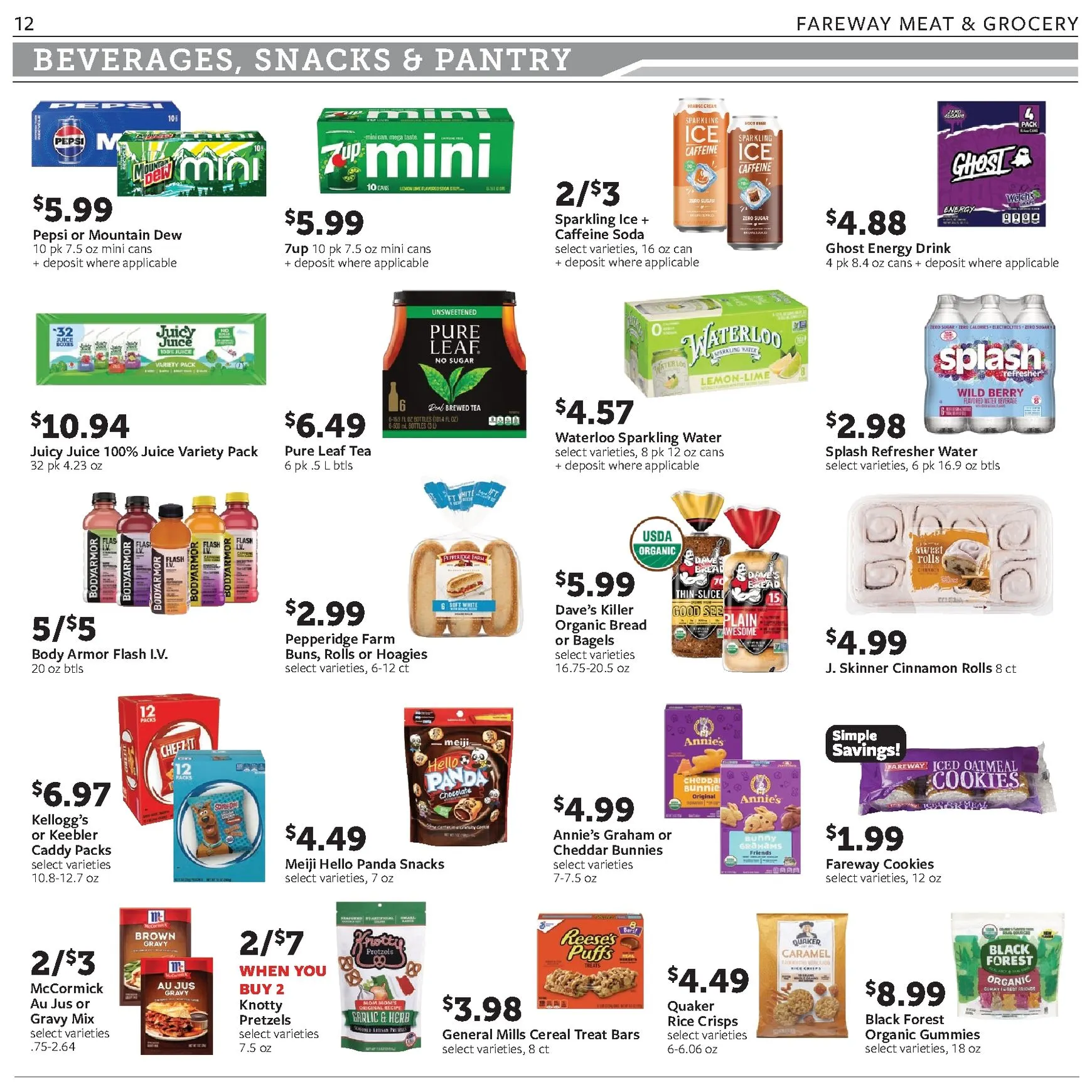 Weekly ad Current Fareway leaflet valid from Monday 06/22/2026 to Saturday 06/27/2026 from June 22 to June 27 2026 - Page 12