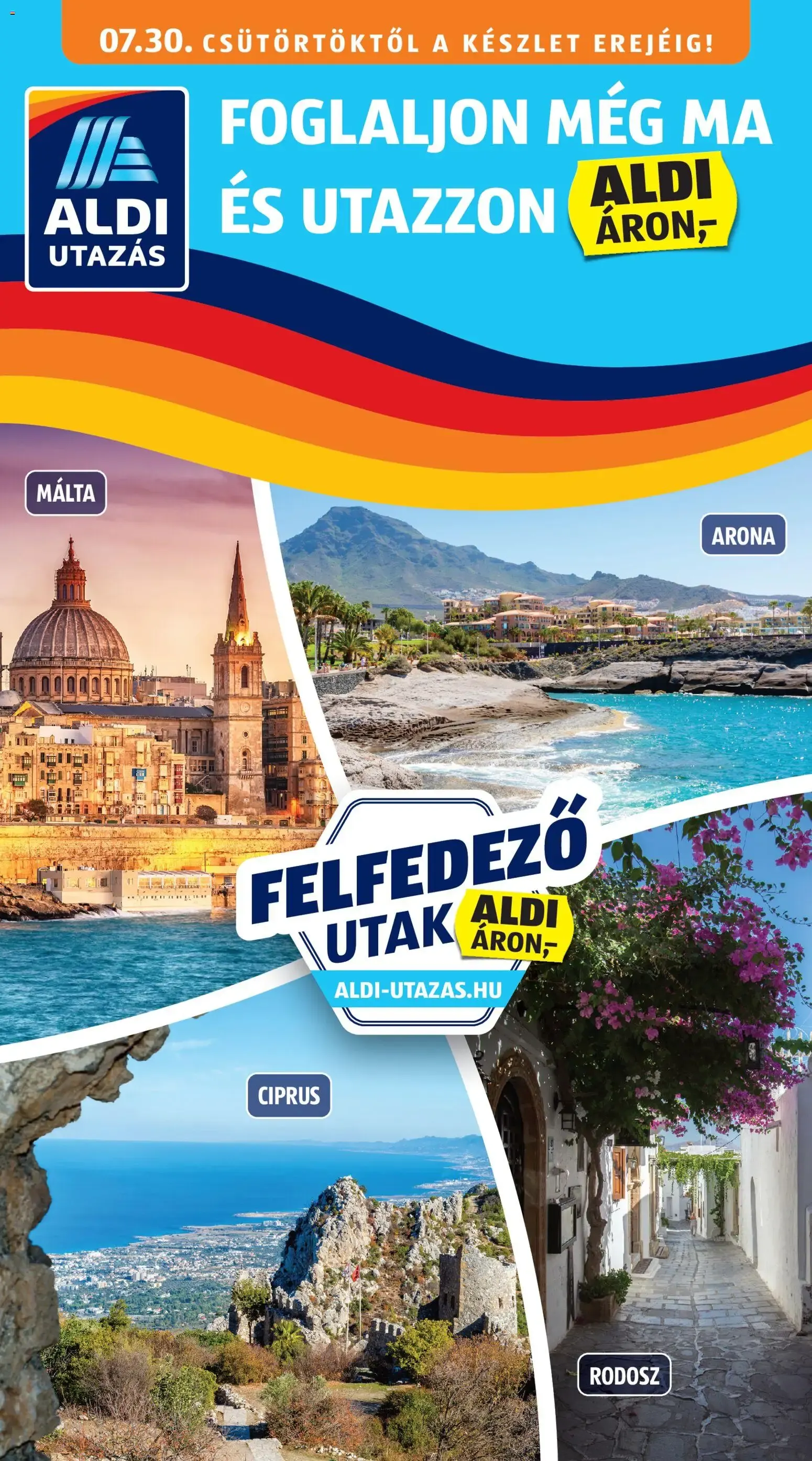 Katalógus FELFEDEZŐ UTAK ALDI ÁRON július 30.-tól augusztus 5.-ig 2026. - Oldal 1