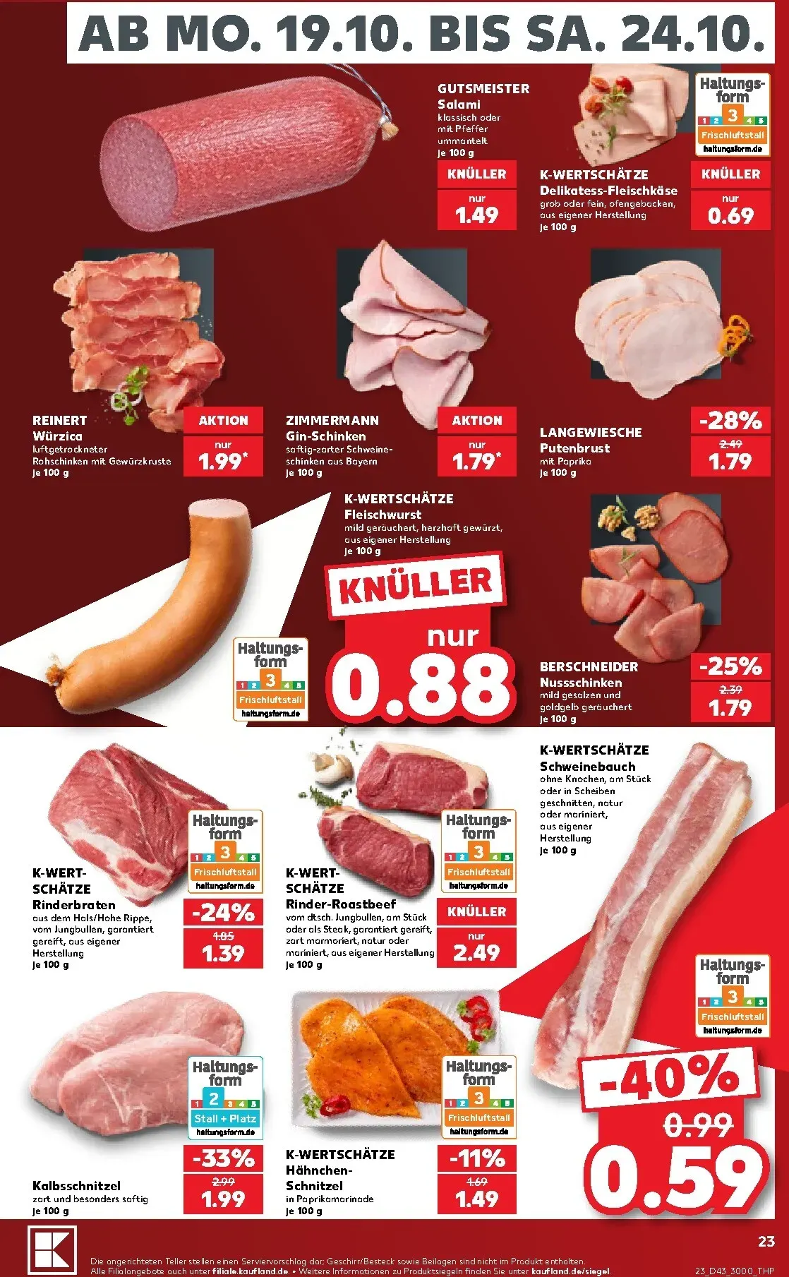 Kaufland Prospekt nächste Woche – von Montag 19.10.2026 bis Samstag 24.10.2026 von 19. Oktober bis 24. Oktober 2026 - Prospekt seite 24