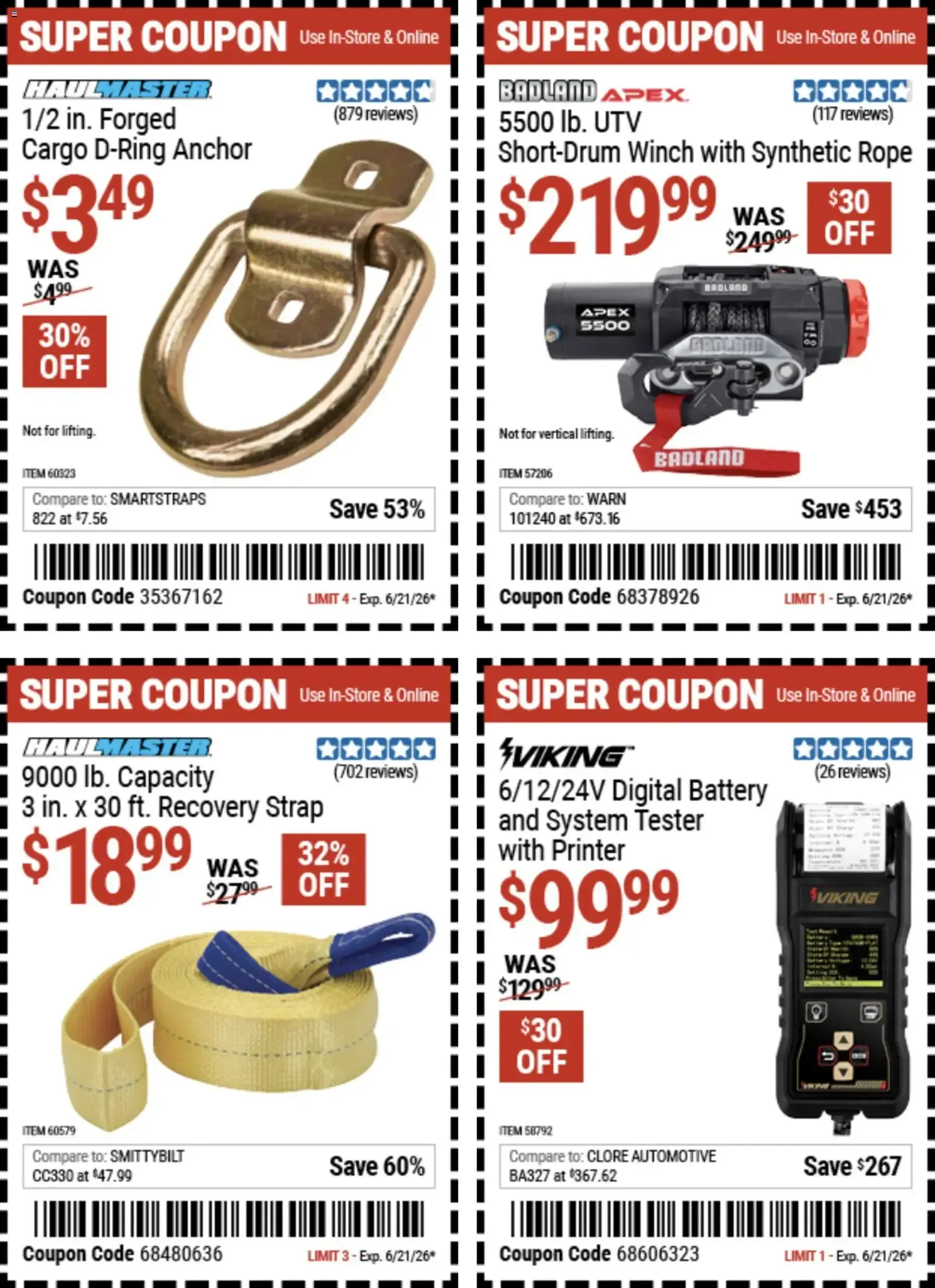 Weekly ad Harbor Freight Weekly Ad (06/08 - 06/21 2026) - Flyer from June 8 to June 21 2026 - Page 19