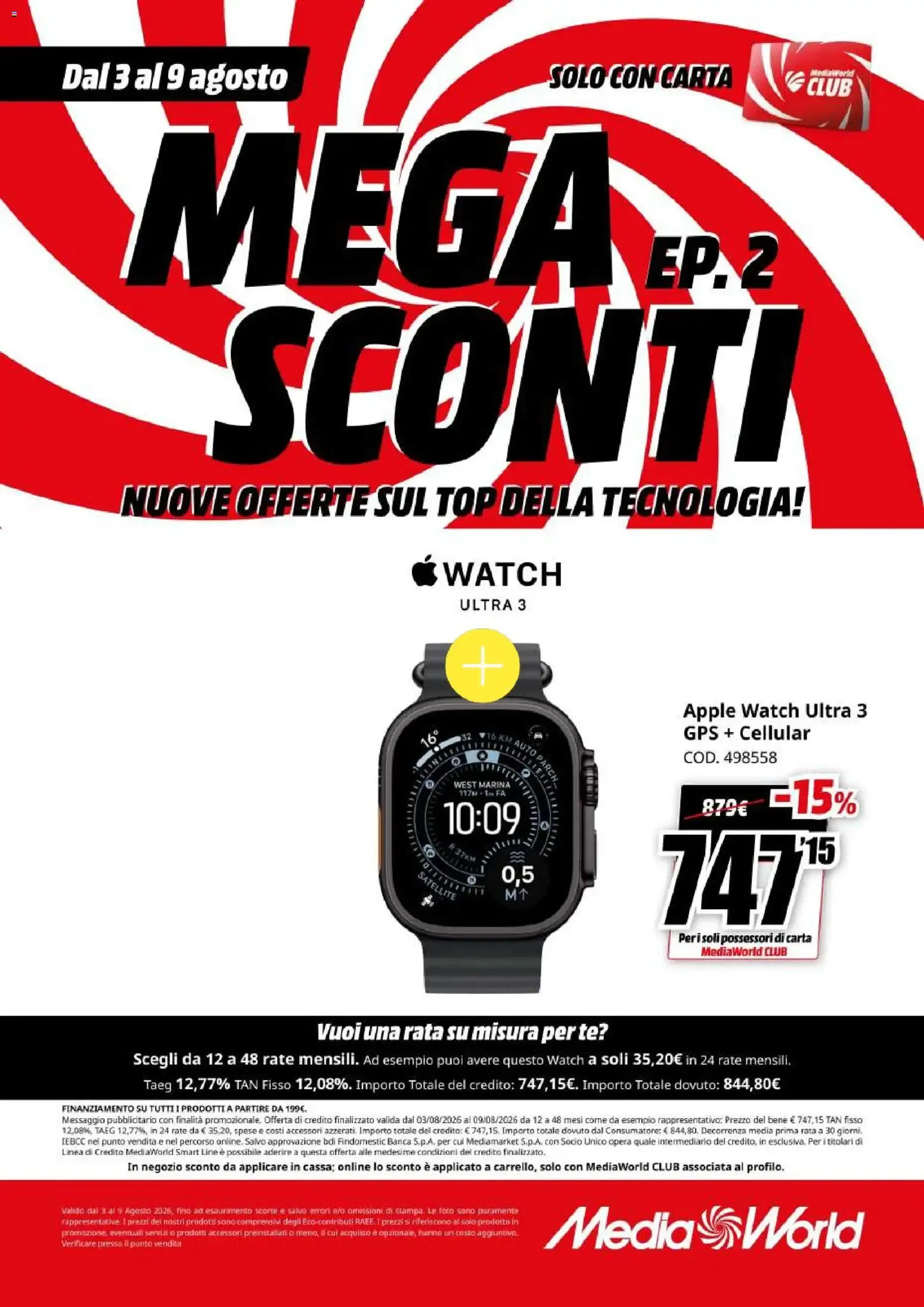 MEGA SCONTI EP.2 da 3 agosto a 9 agosto di 2026 - Pagina del volantino 15