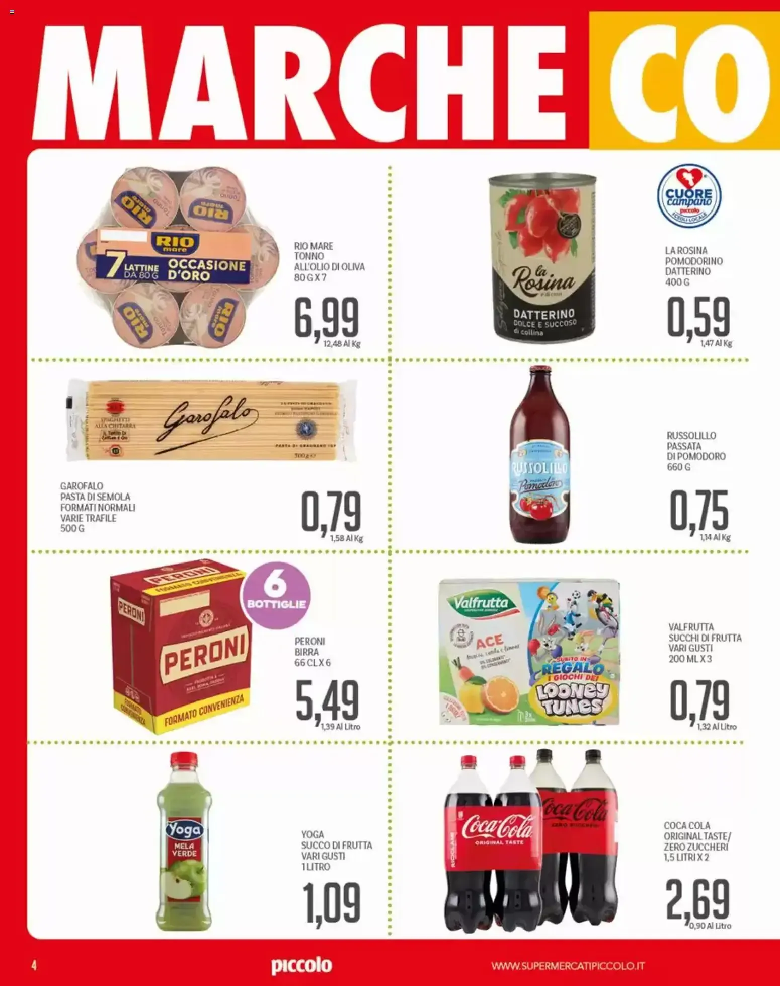 Piccolo - Marche Convenienti da 13 agosto a 30 agosto di 2026 - Pagina del volantino 4
