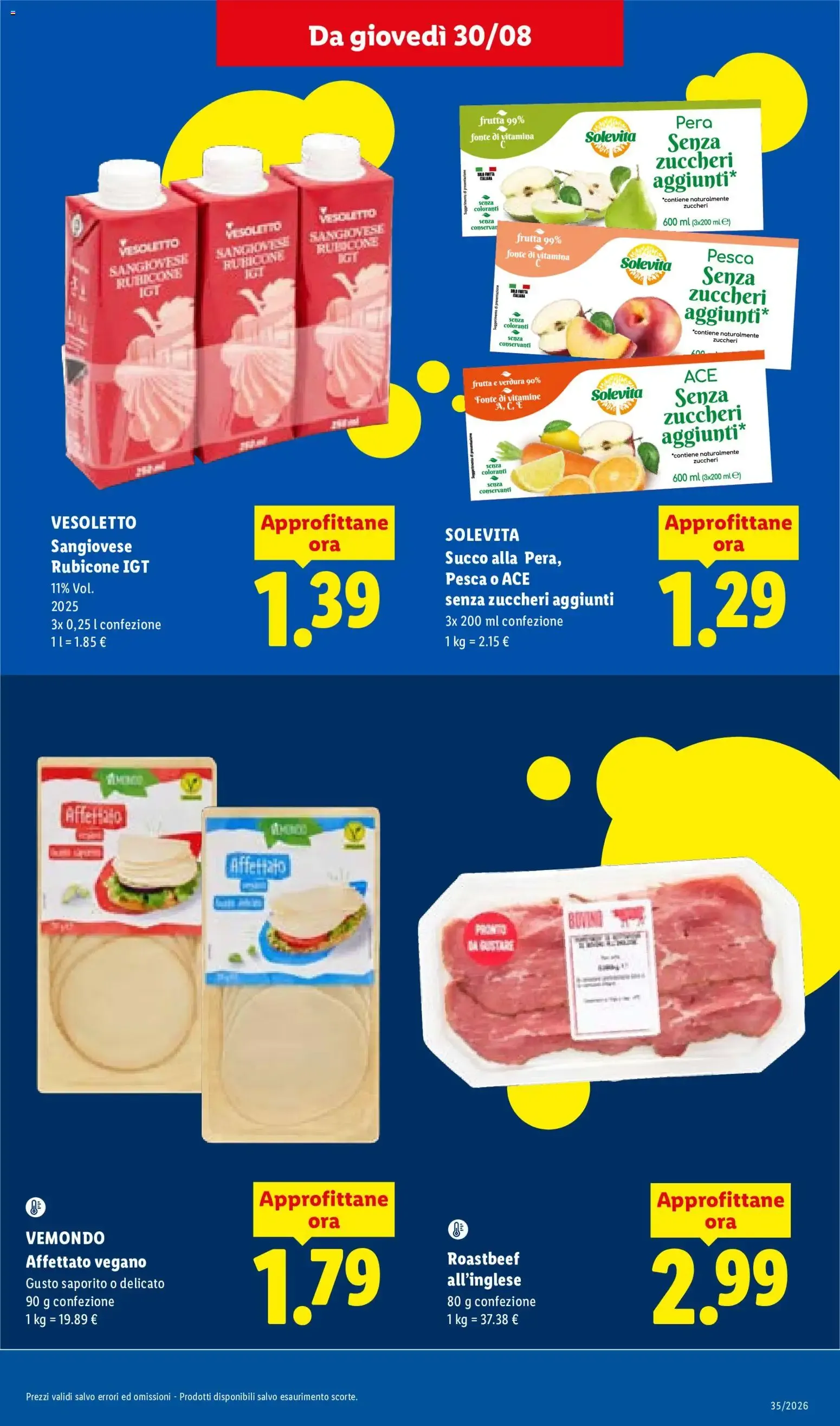 Super Offerte da 27 agosto a 2 settembre di 2026 - Pagina del volantino 21