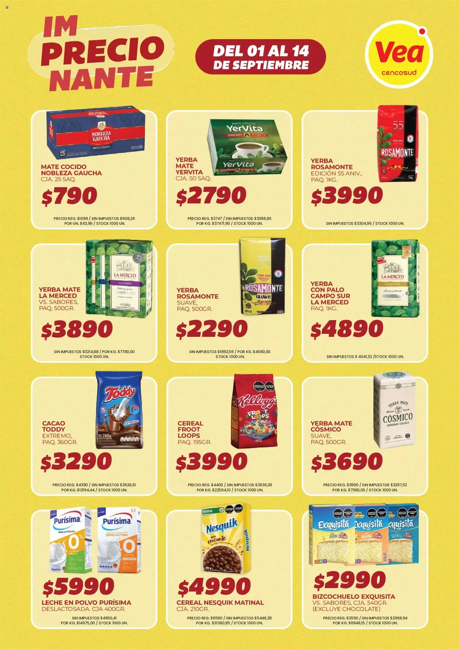 Ofertas de Vea - ¡Imprecionante! 1 de septiembre al 14 de septiembre 2026 - Página 4 del catálogo