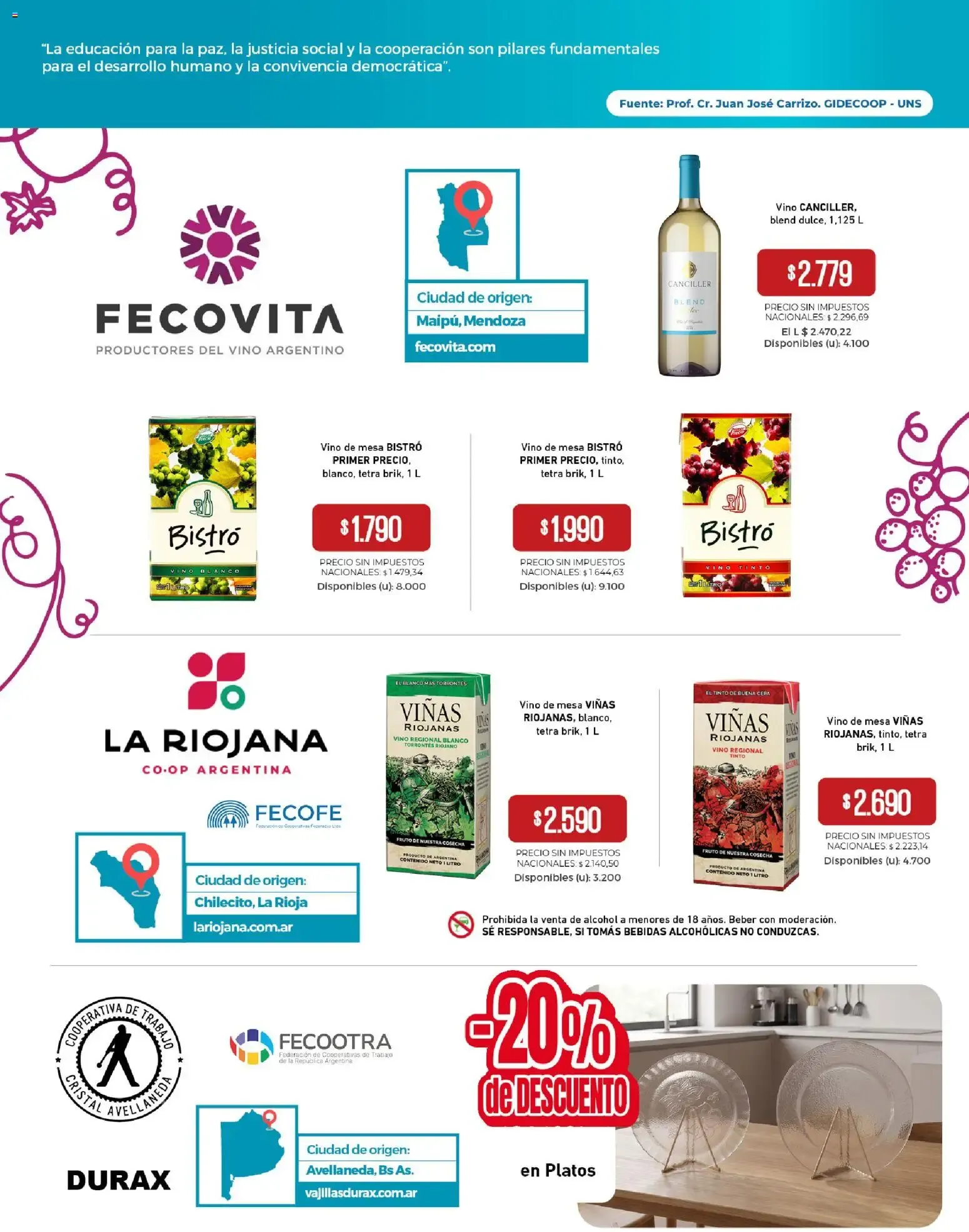 Ofertas de Día Internacional de las Cooperativas 2026: Las cooperativas por un mundo en paz. 4 de julio al 4 de julio 2026 - Página 13 del catálogo