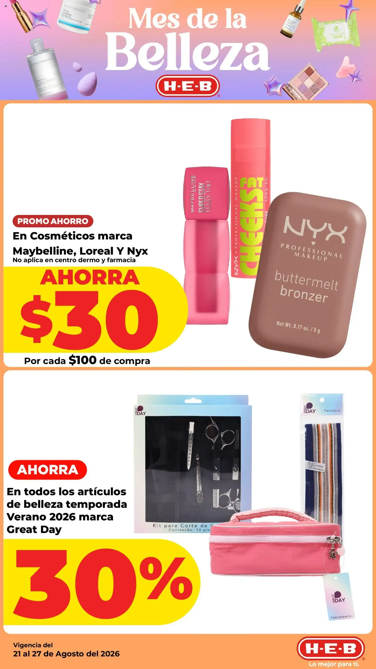 Catálogo de H-E-B: Precios Bajos en Carnes para Asar 21 de agosto al 24 de agosto 2026 - Pagina 11