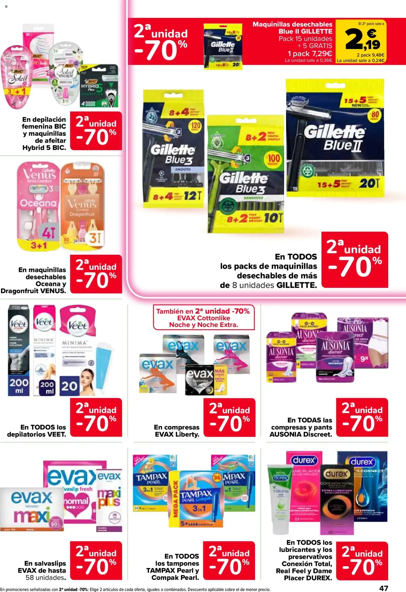 Catálogo de Carrefour: 2ª Unidad al -70% 28 de julio al 10 de agosto 2026 - Página 52