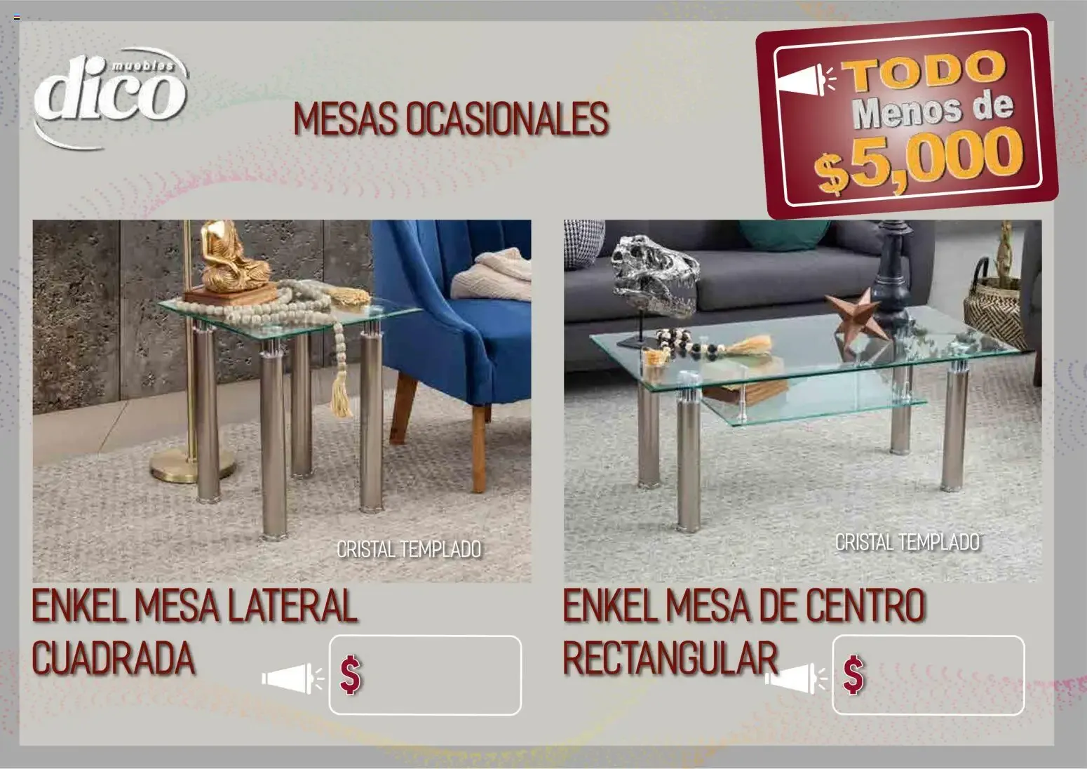 Catálogo de Muebles Dico - Todo Menos de $5,000 9 de abril al 31 de diciembre 2026 - Pagina 45