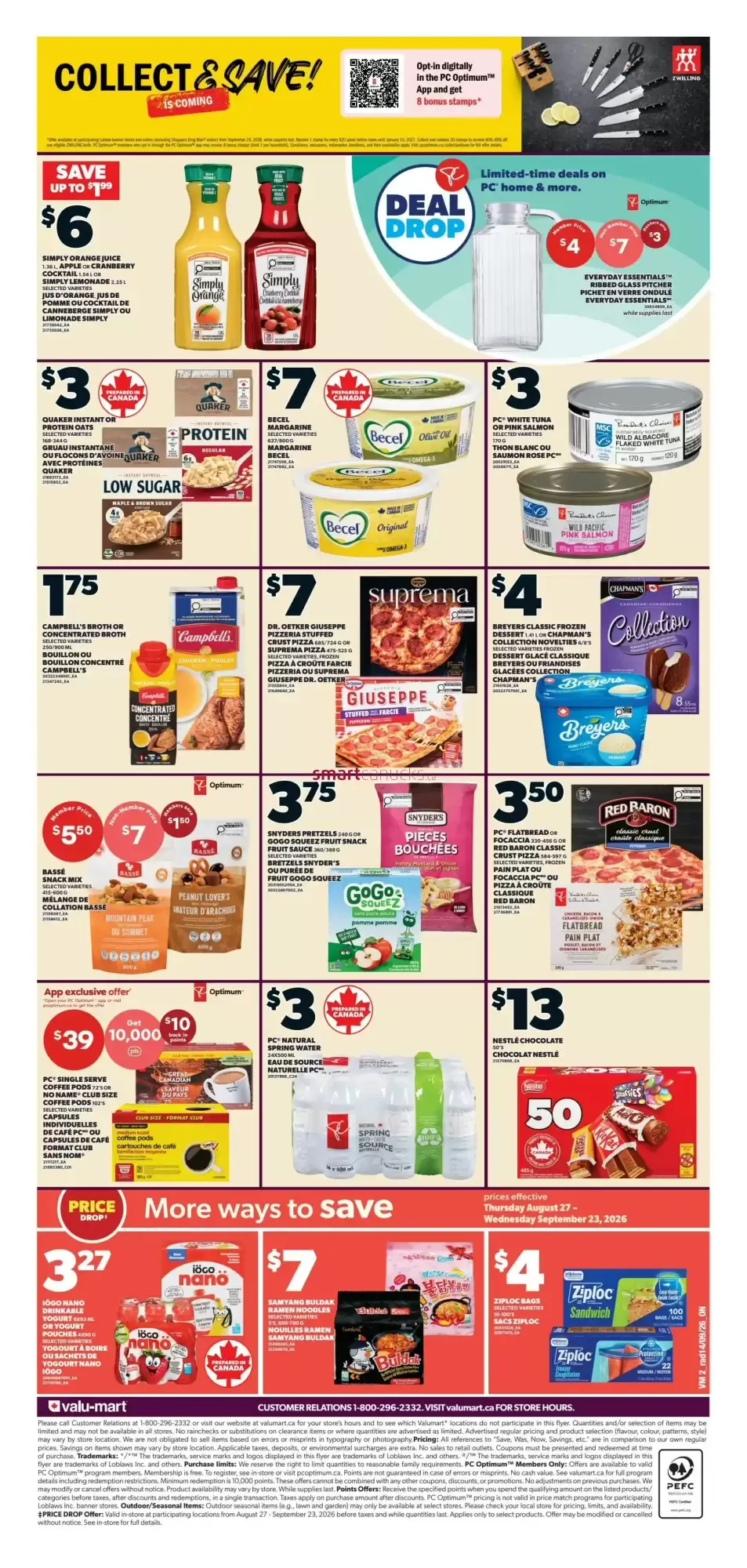 Valu-mart flyer week 38 from September 17 to September 23 2026 - flyer page 2
