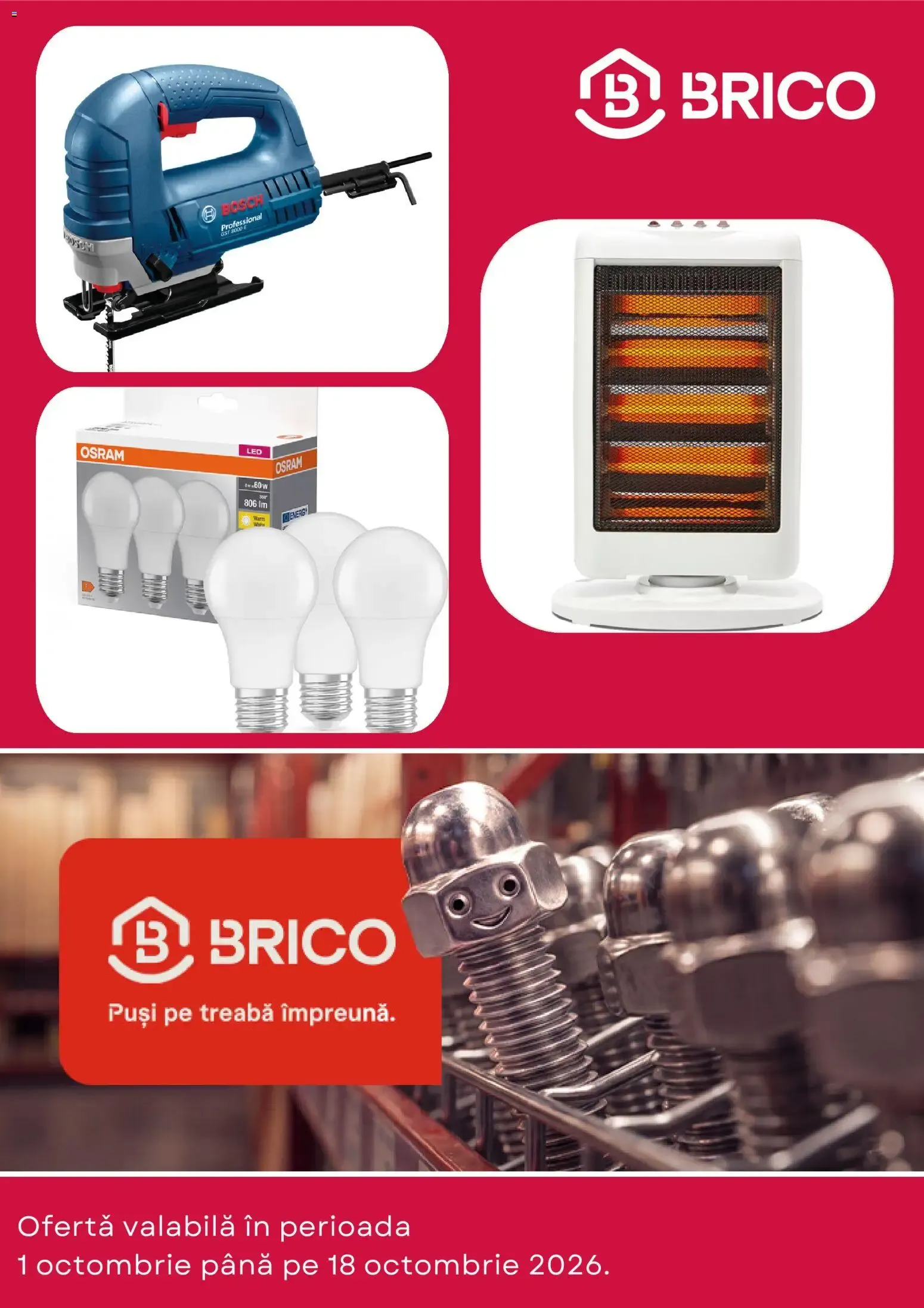 Catalog Brico Depot Catalog - Oferta 05.10.2026 - 18.10.2026 de la 1 octombrie până la 18 octombrie 2026 - Revista Pagina 1