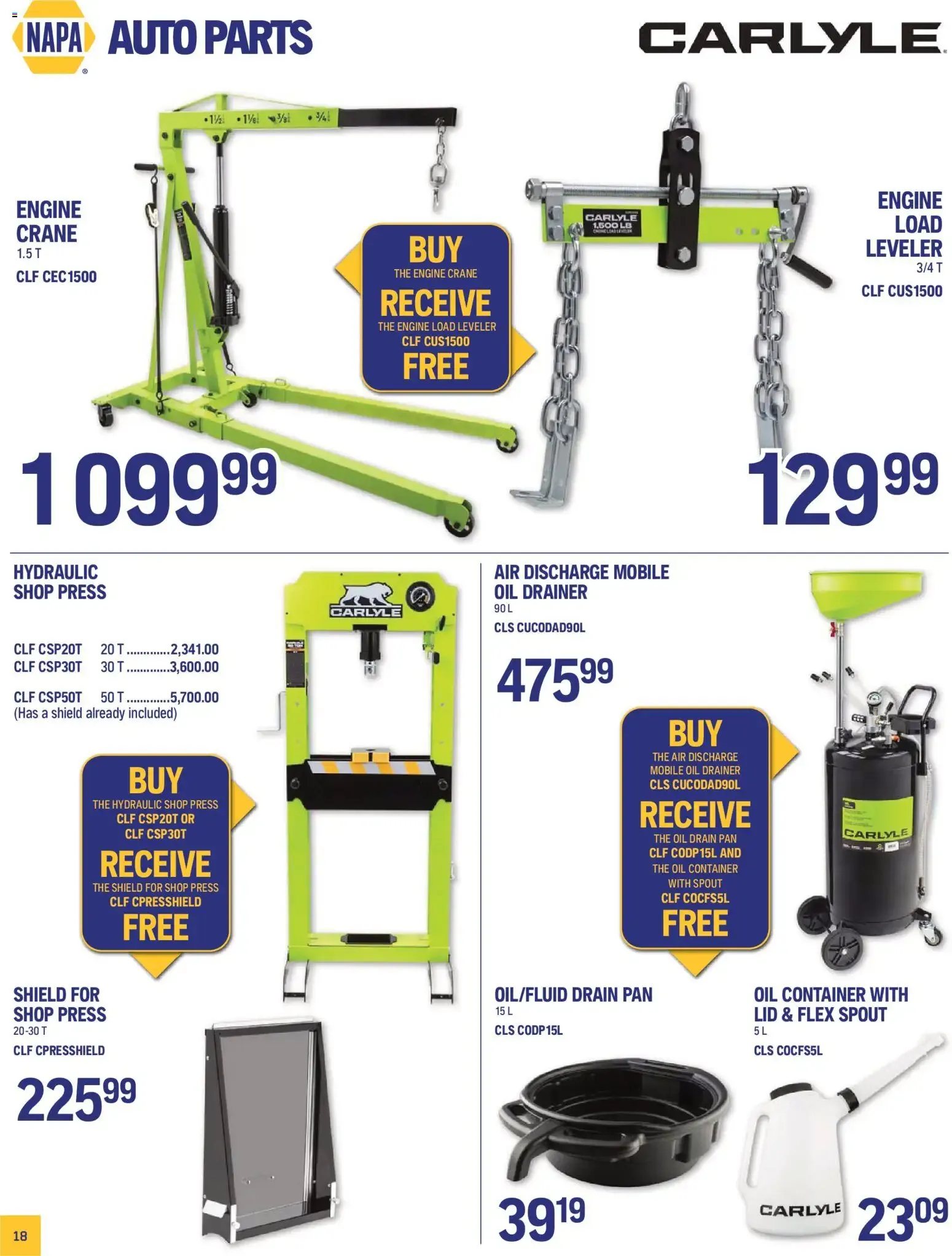 NAPA Auto Parts flyer - Fully Equipped September-October 2026 from Sep 1, 2026 > weekly specials & deals from September 1 to October 31 2026 - flyer page 20