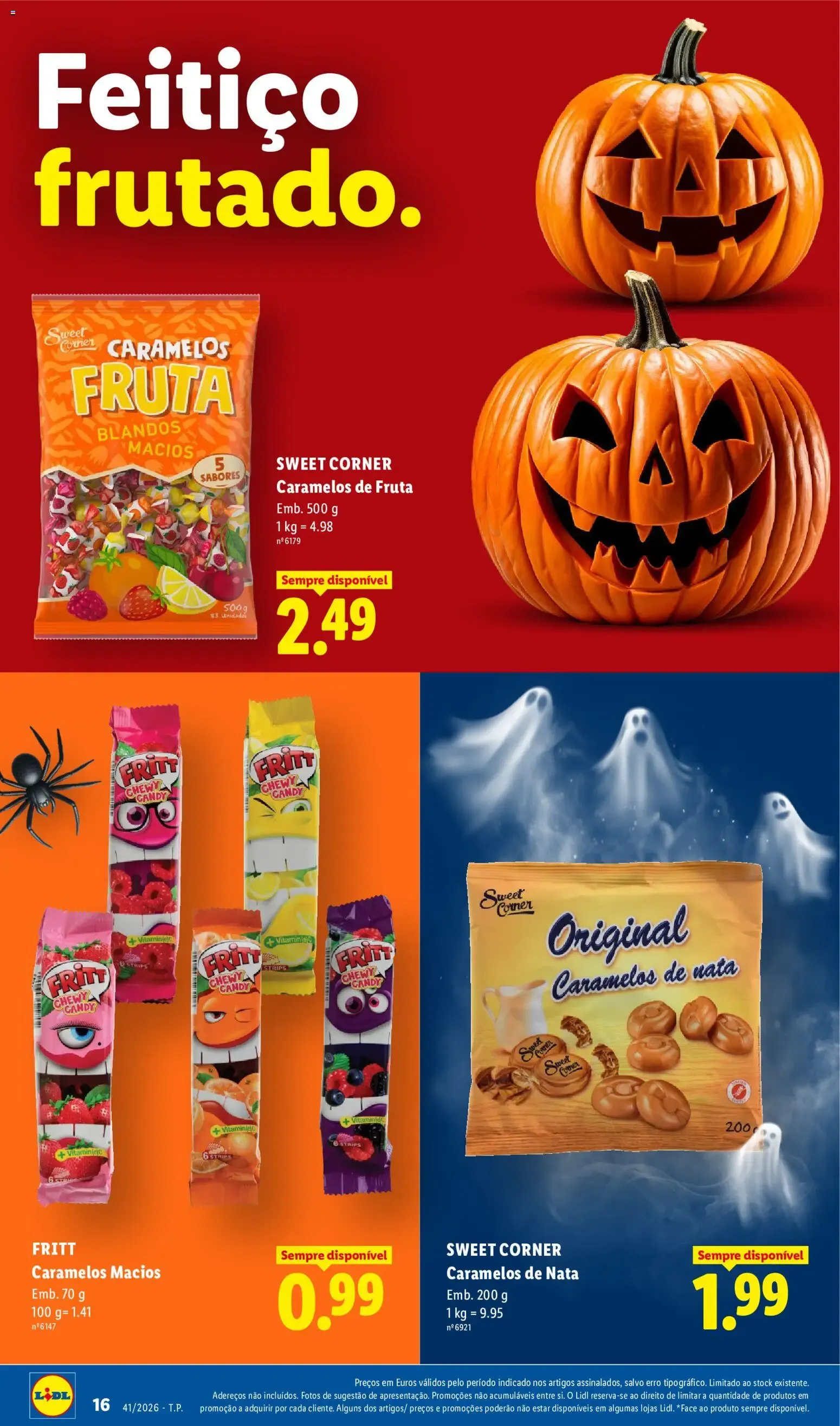 Folheto Lidl Folheto Especial Halloween » de 05/10/2026 - 01/11/2026 de 5 de outubro até 1 de novembro 2026 - Pagina 16