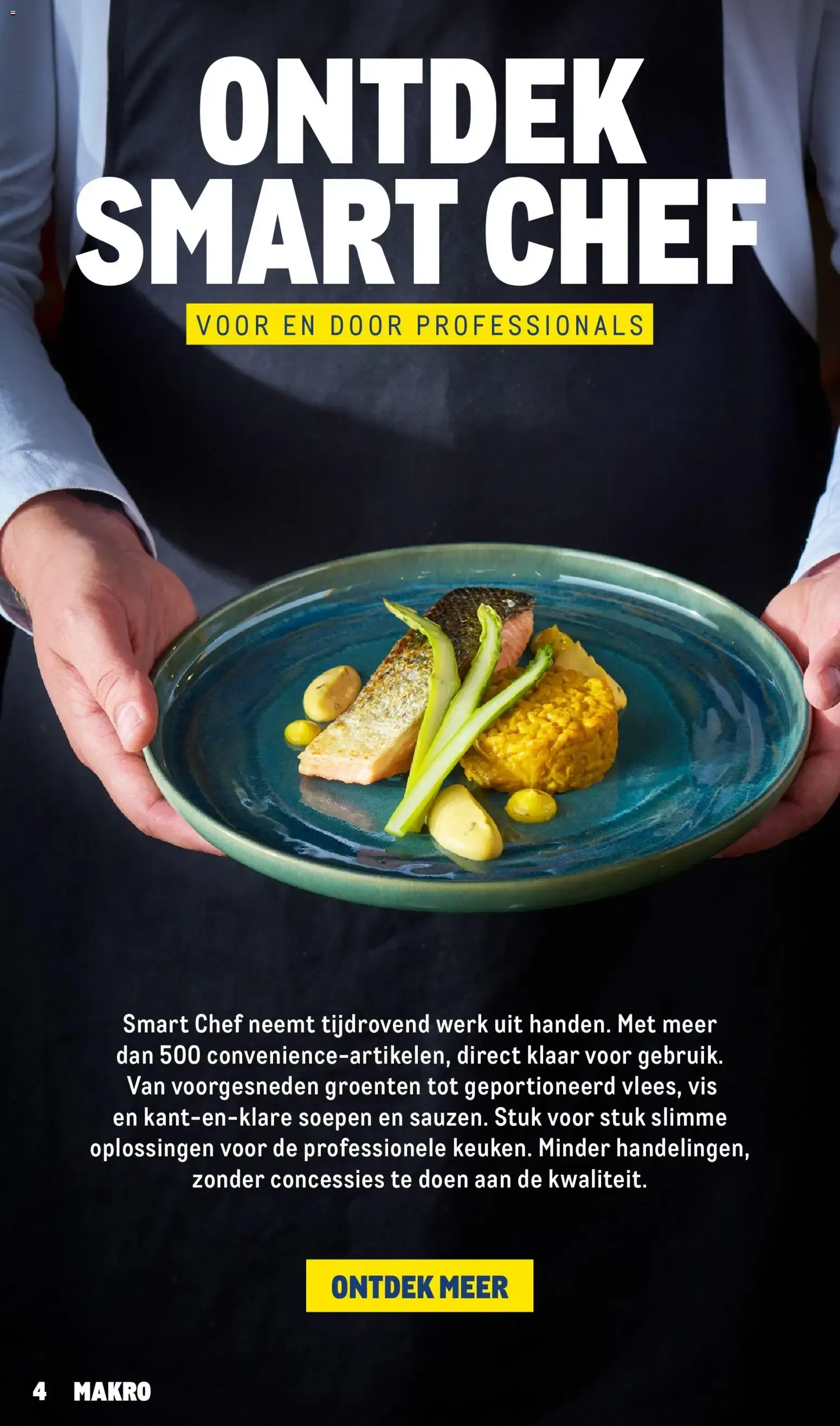 Makro Horeca Magazine: Ontdek Smart Chef van 7 oktober tot 31 oktober 2026 - Folder pagina 4