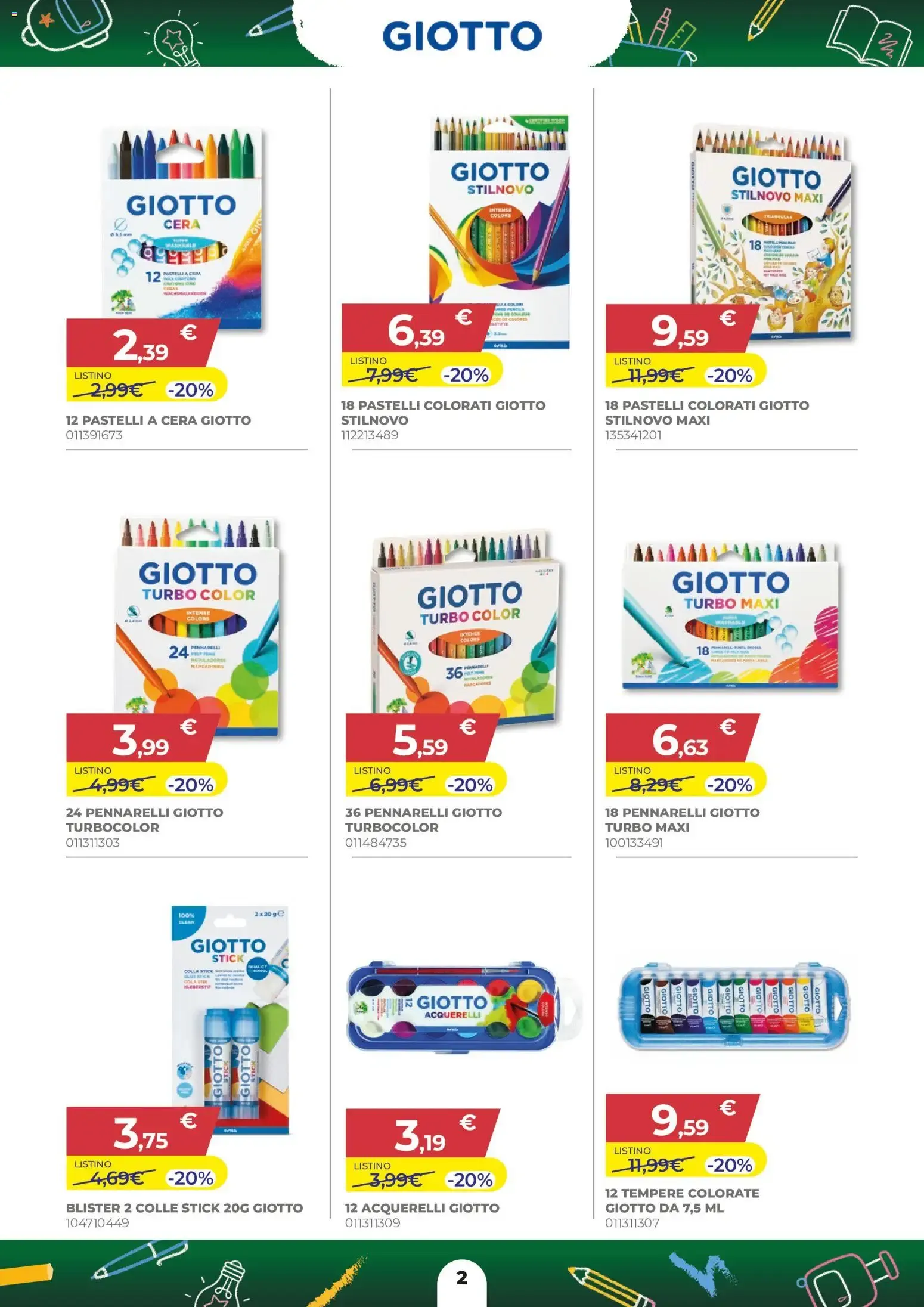 A SCUOLA di SCONTI - Toys Center da 27 agosto a 30 settembre di 2026 - Pagina del volantino 2