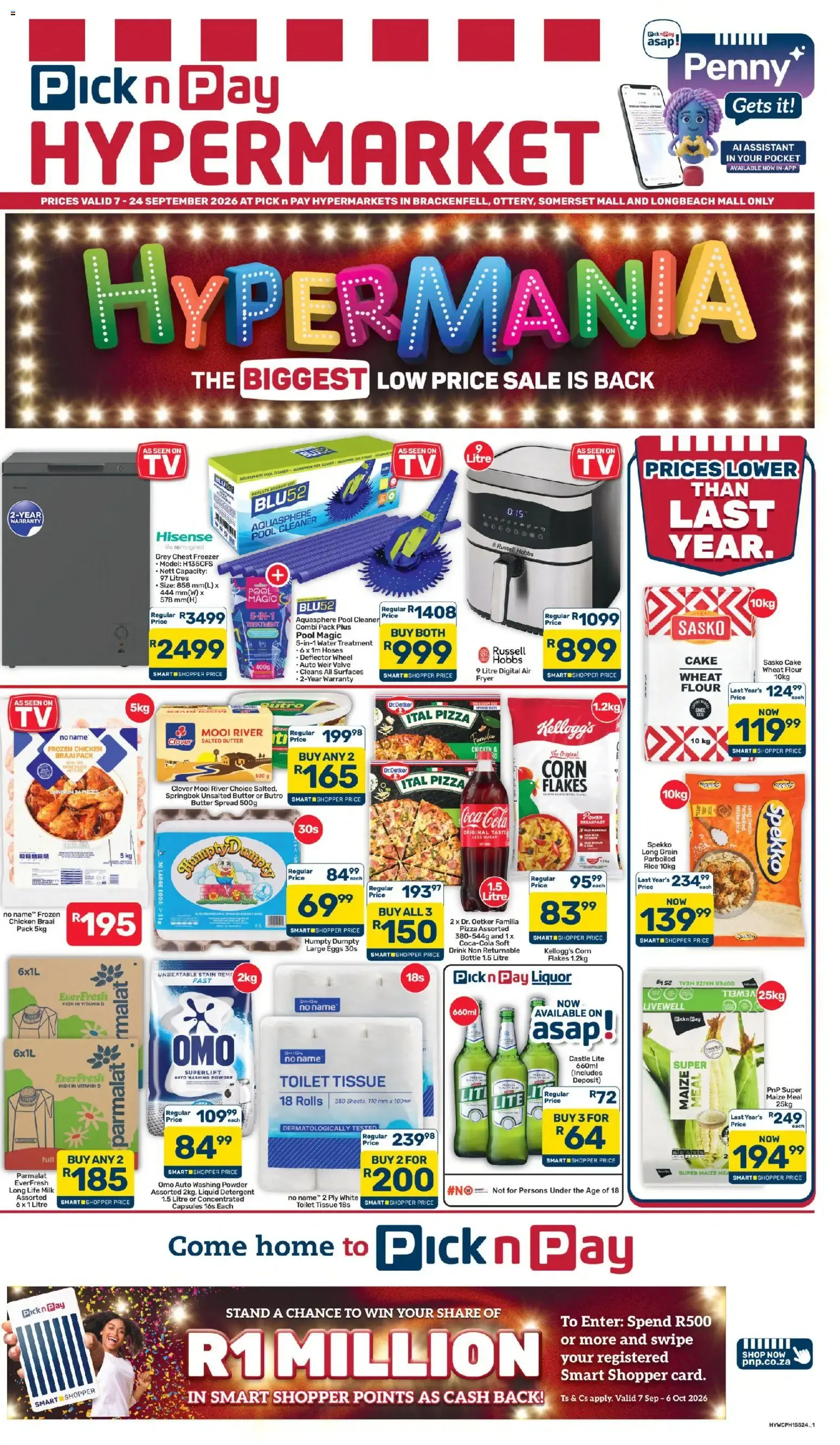 Pick n Pay Western Cape - Hypermarket Specials (07/09/2026 - 24/09/2026) Online from 7 September to 24 September 2026 - Catalogue Page 1