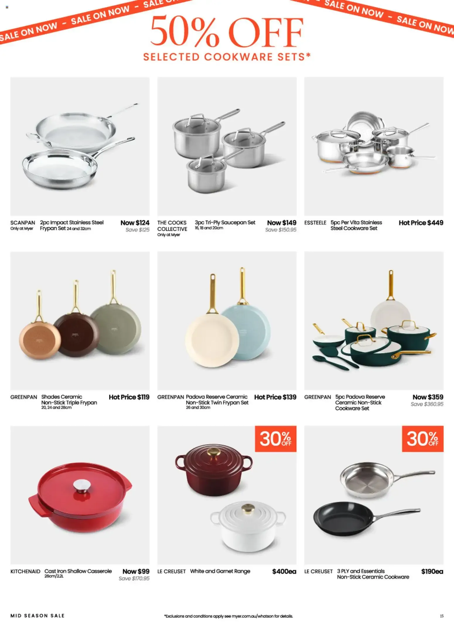 Myer Mid Season Sale - Catalogue valid from 9 September to 29 September 2026 - page 15