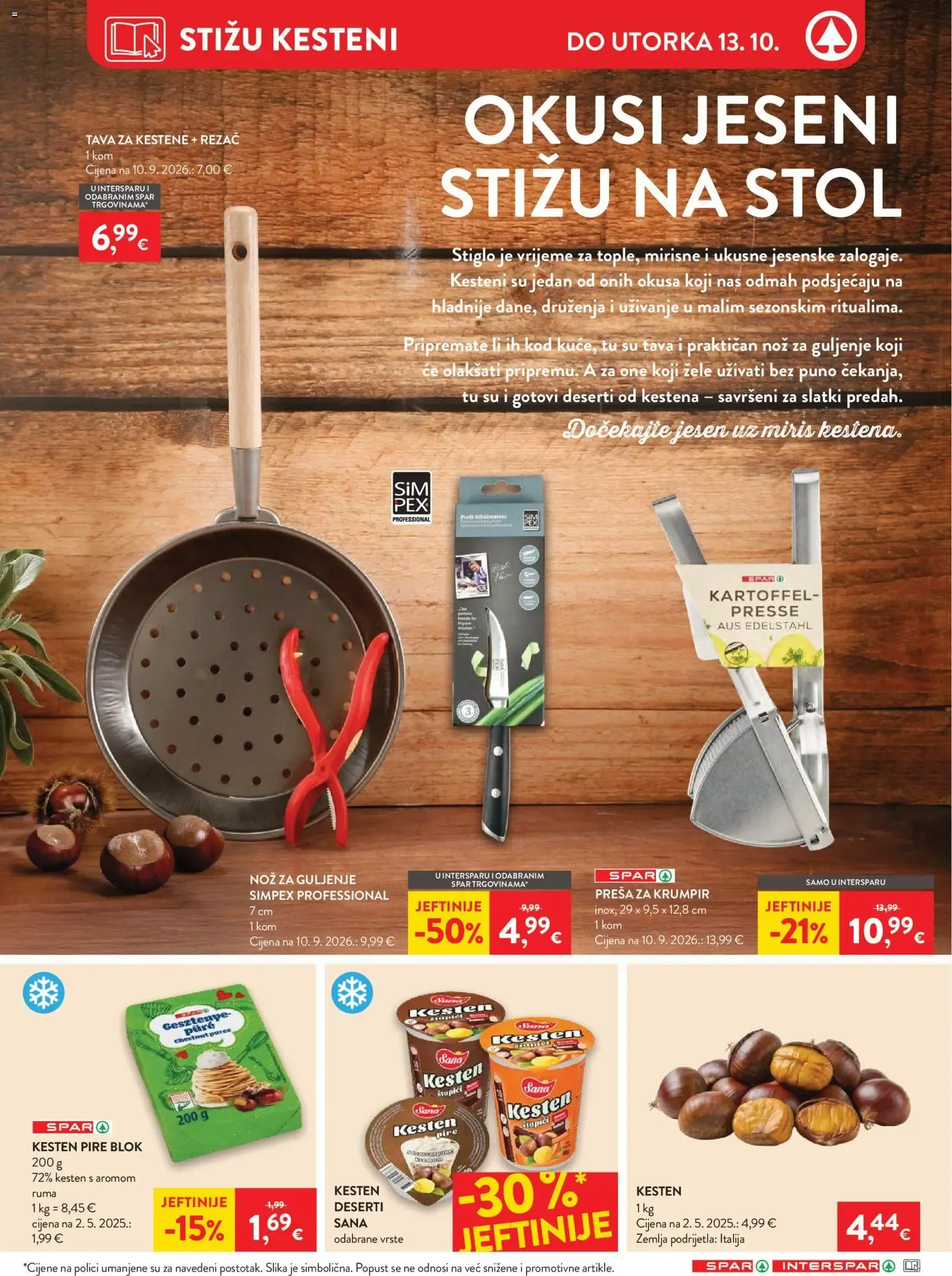 Katalog Spar Katalog novi od 07.10.2026 na listanje > letak digitalni od 7. listopada do 13. listopada 2026. - Pregled Stranica 5