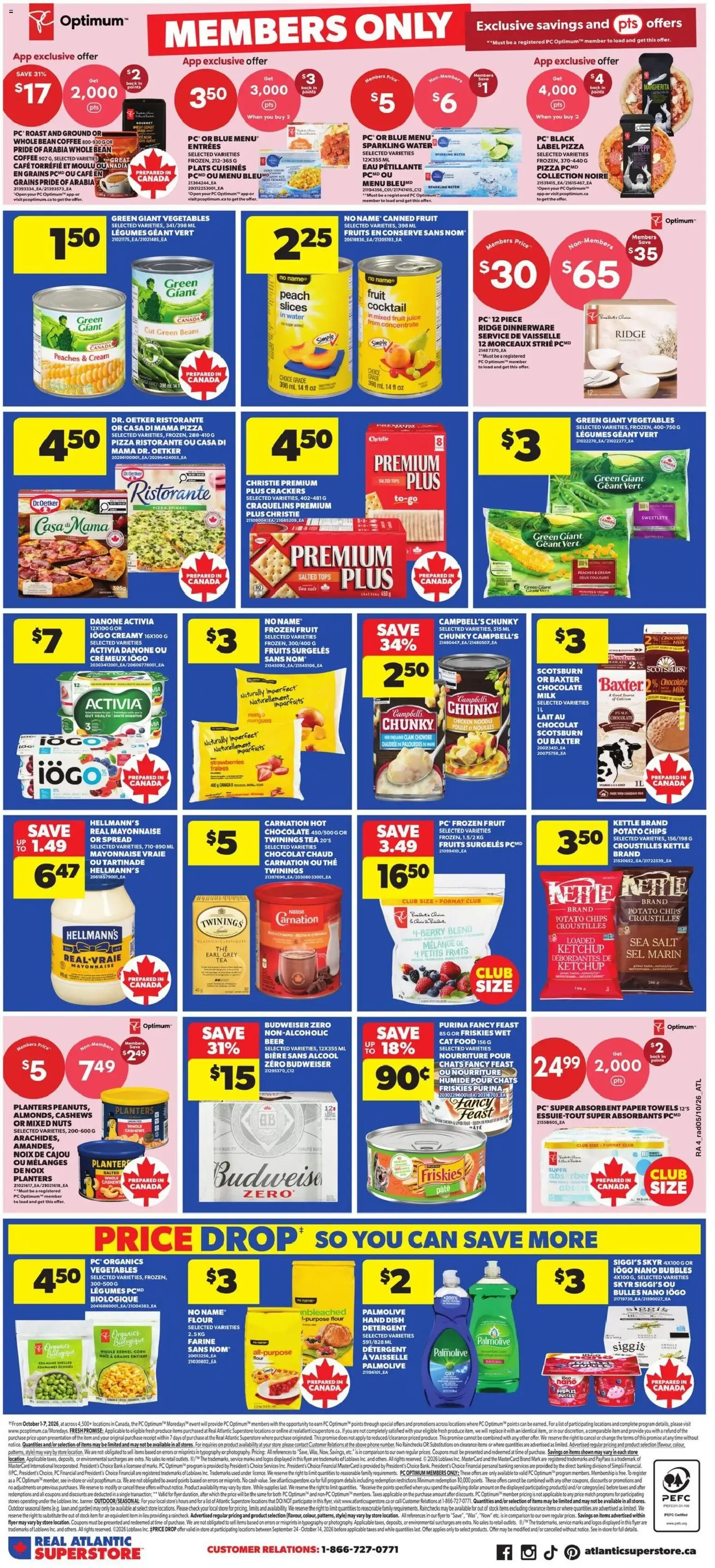 Real Atlantic Superstore Hot Deals from October 8 to October 14 2026 - flyer page 4