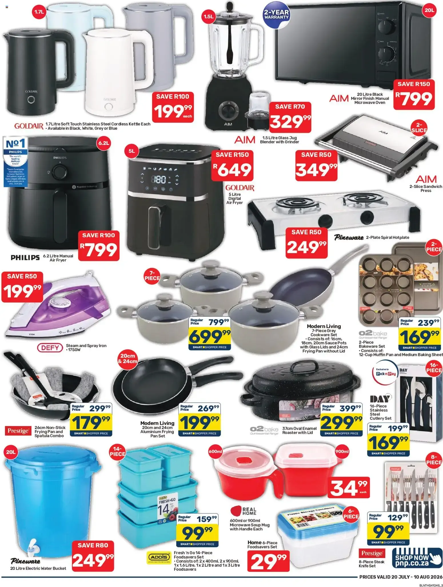Pick n Pay - Kitchen Carnival Specials (20/07/2026 - 10/08/2026) Online from 20 July to 10 August 2026 - Catalogue Page 3