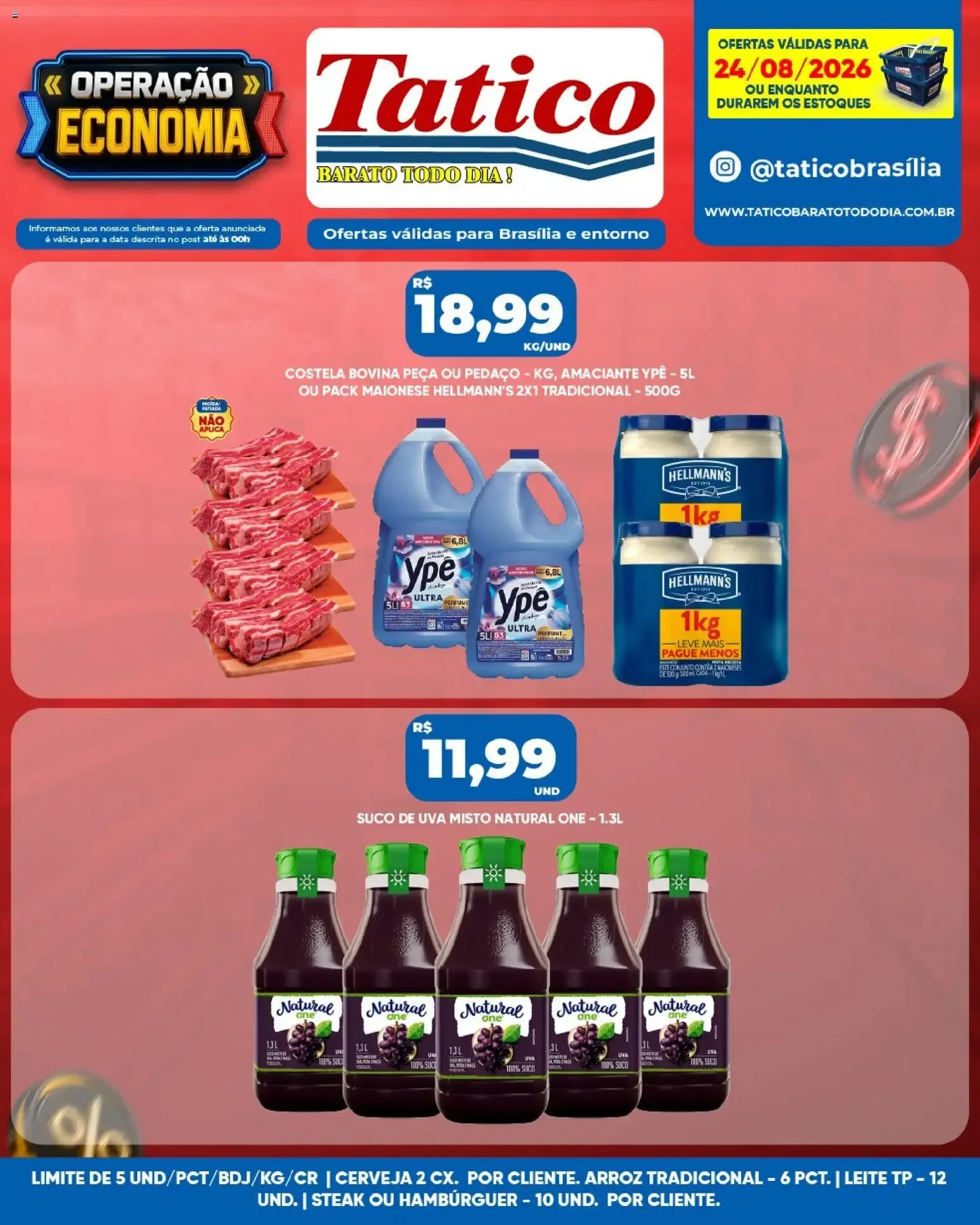Encarte de Tatico ofertas do Dia de 24/08/2026 | Promoções Online 24 de agosto até 24 de agosto 2026 - Pagina 9