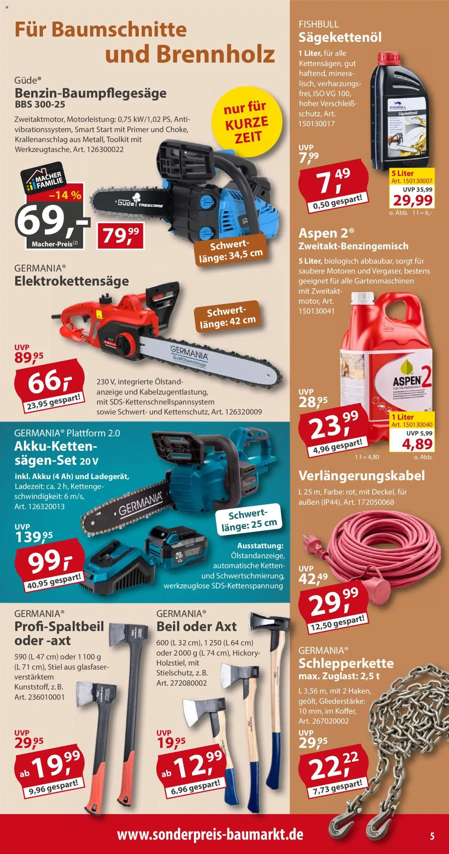 Sonderpreis Baumarkt Prospekt (ab 12.09.2026) zum Blättern von 12. September bis 18. September 2026 - Prospekt seite 5