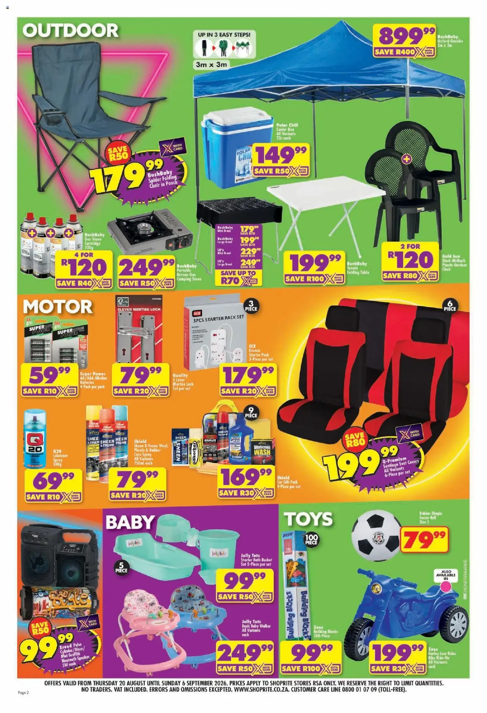Shoprite - Major League Birthday Deals from 20 August to 6 September 2026 - Catalogue Page 2