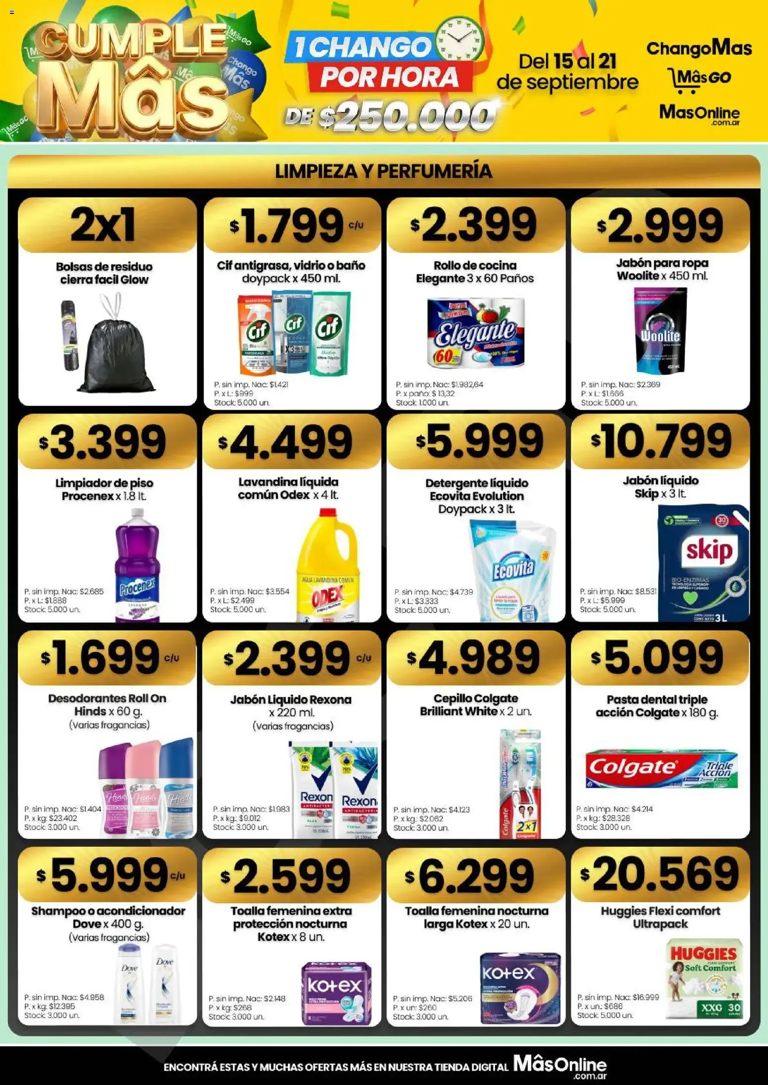 Ofertas de Changomas Ofertas || del 15/09/2026 - 21/09/2026 || Catálogo 15 de septiembre al 21 de septiembre 2026 - Página 7 del catálogo