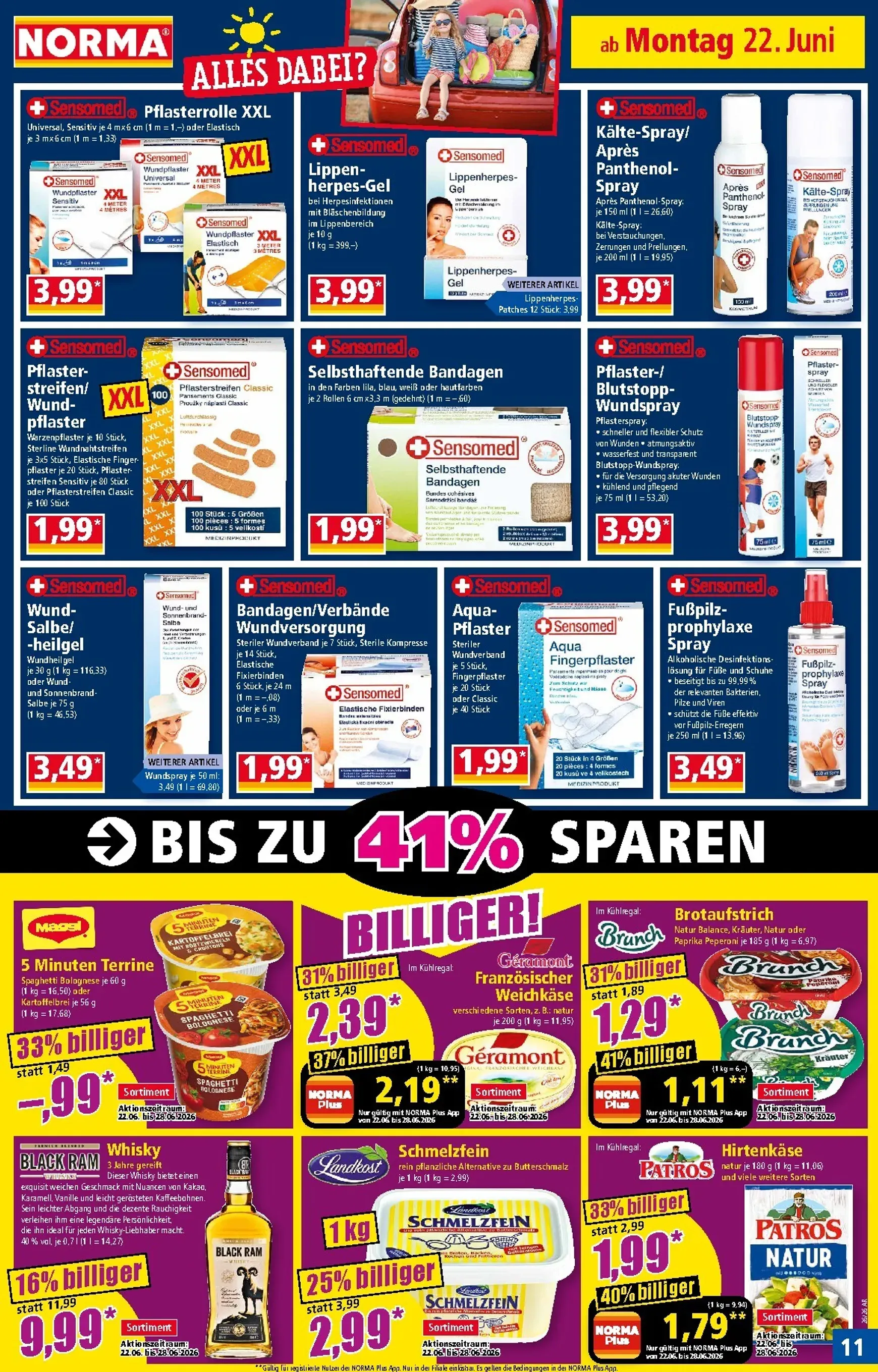 Norma Prospekt nächste Woche – von Montag 22.06.2026 bis Samstag 27.06.2026 von 22. Juni bis 27. Juni 2026 - Prospekt seite 11