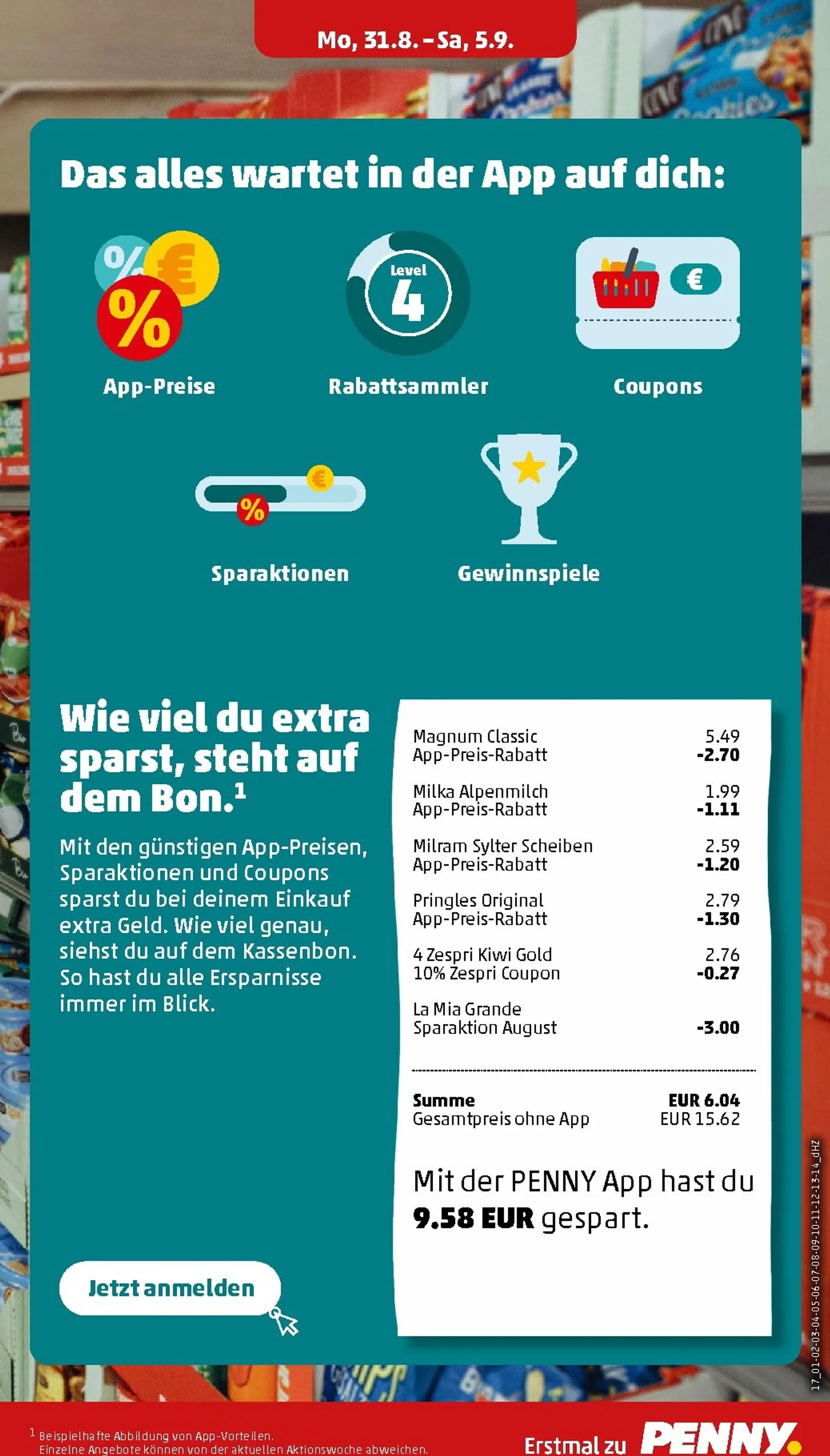 PENNY Prospekt nächste Woche – von Montag 31.08.2026 bis Samstag 05.09.2026 von 31. August bis 5. September 2026 - Prospekt seite 22
