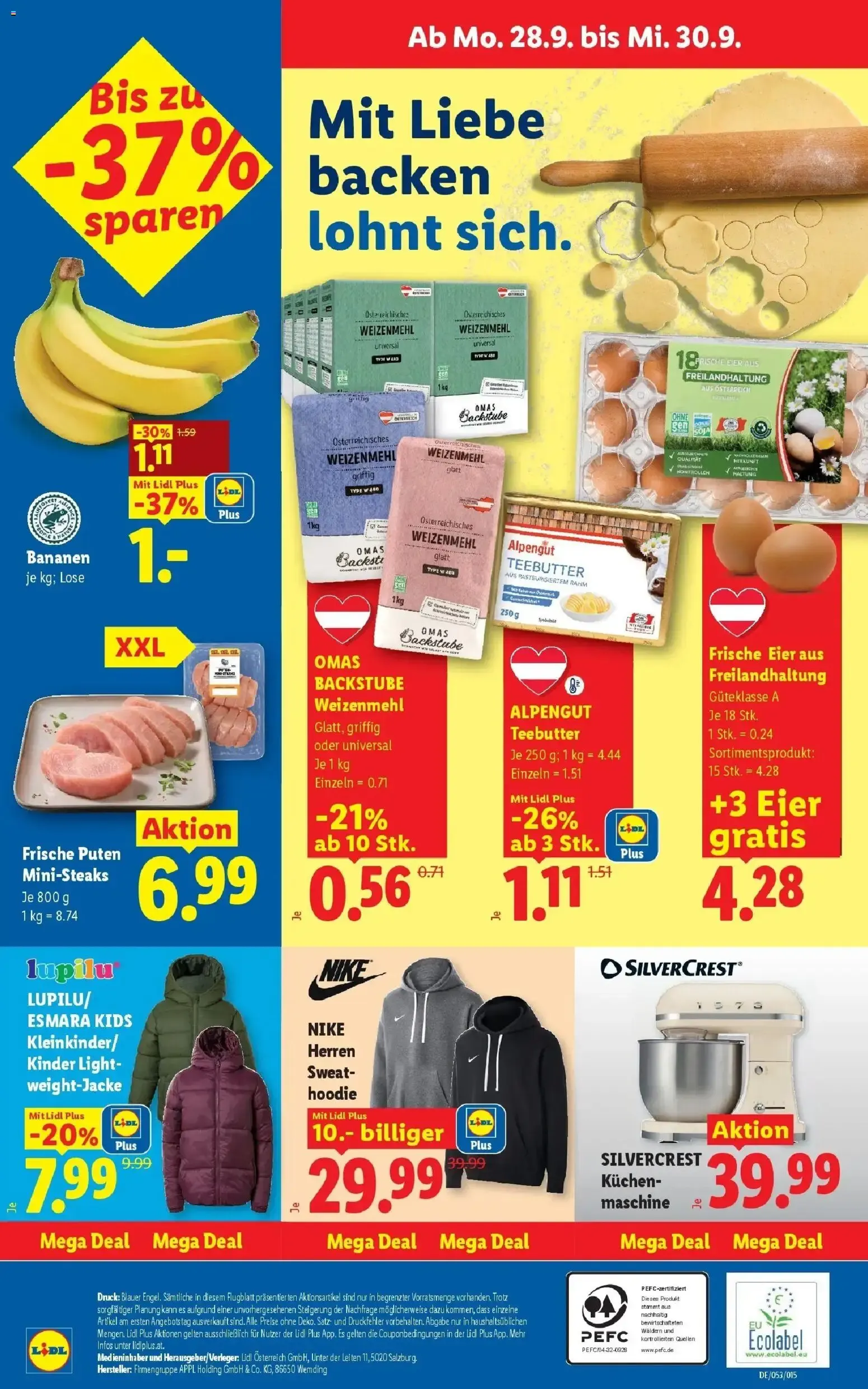 Lidl Flugblatt - Wien ab 24.09.2026 - Angebote ab donnerstag von 24. September bis 26. September 2026 - Flugblätt seite 31