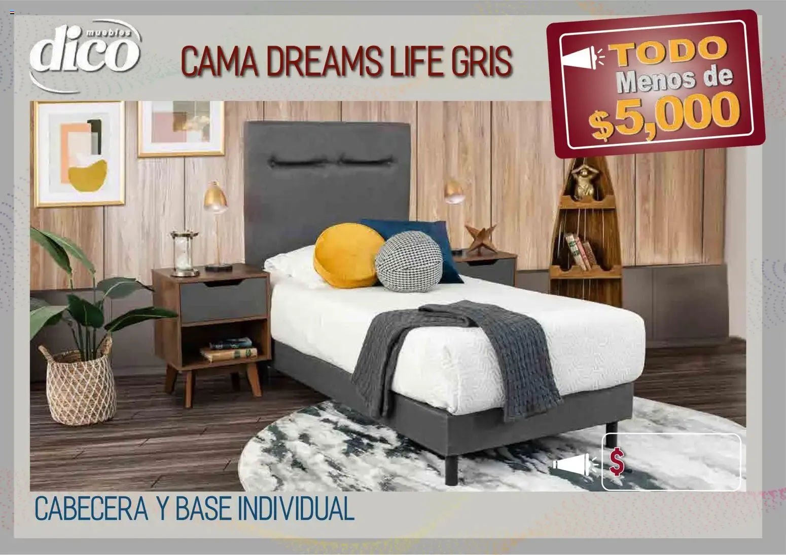Catálogo de Muebles Dico - Todo Menos de $5,000 9 de abril al 31 de diciembre 2026 - Pagina 2