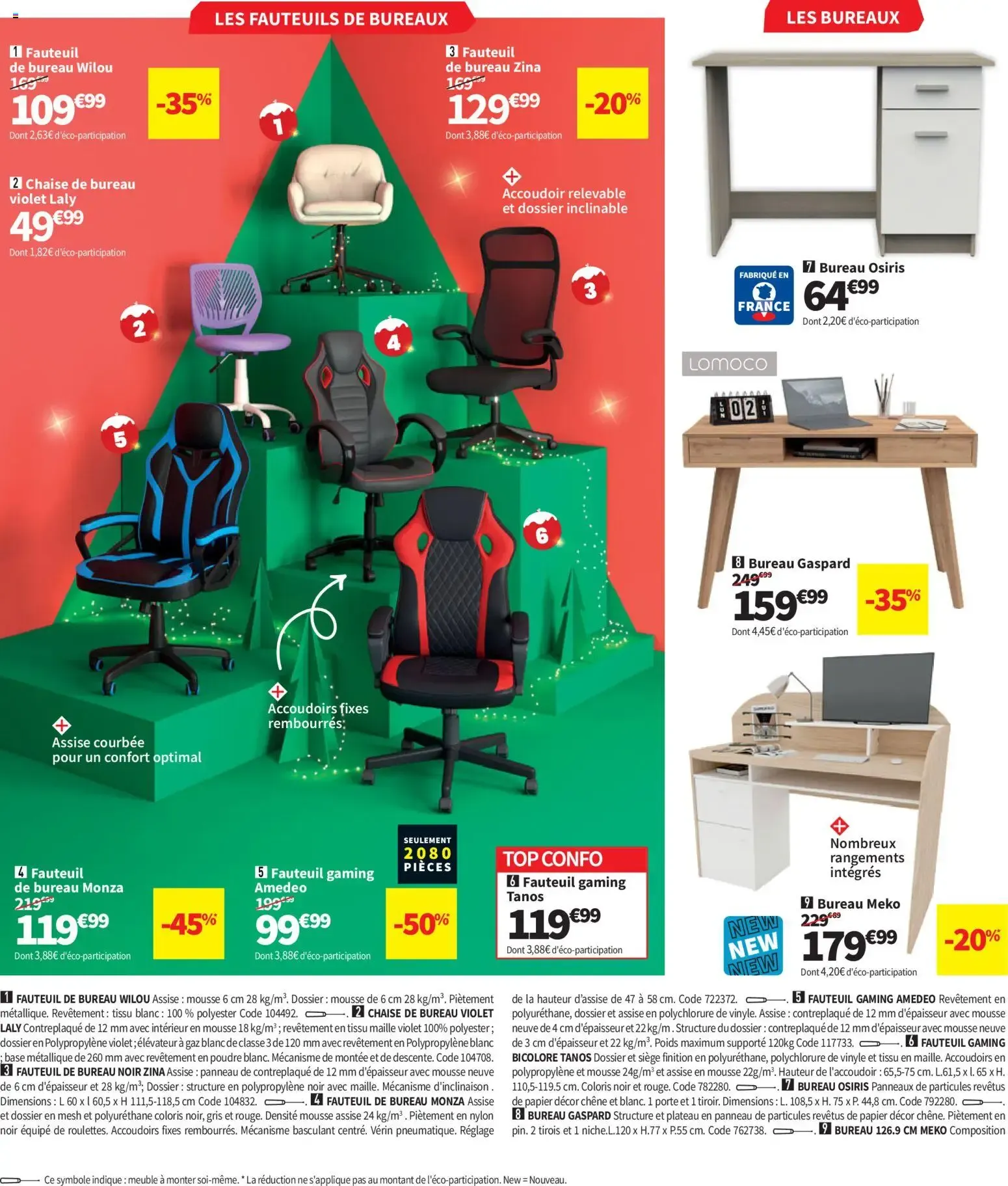 Conforama - Promos de Noël du 27 octobre au 25 décembre 2026 - Catalogue page 18