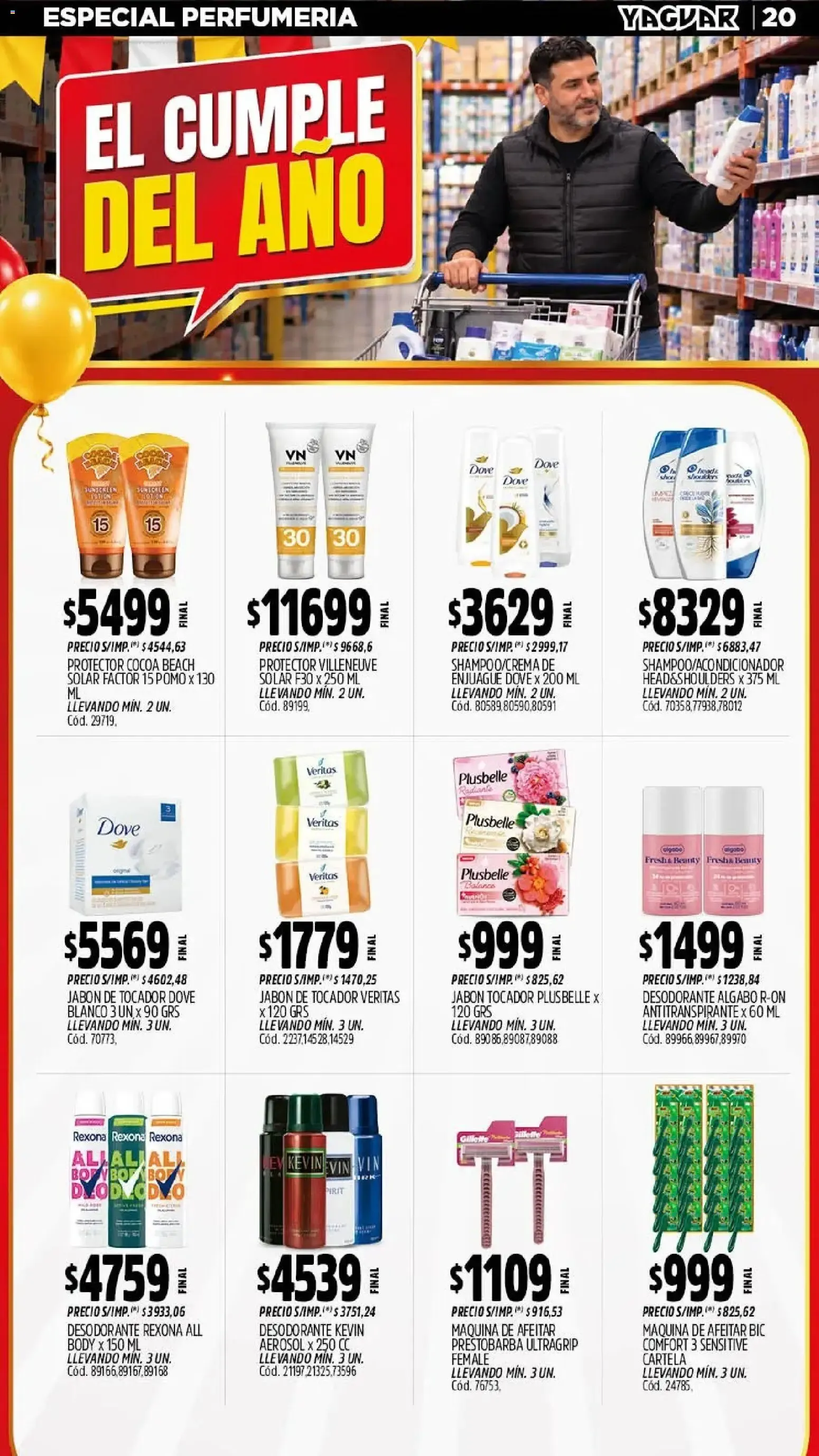 Ofertas de El Cumple del Año 38 - Mayorista Yaguar 5 de octubre al 11 de octubre 2026 - Página 19 del catálogo