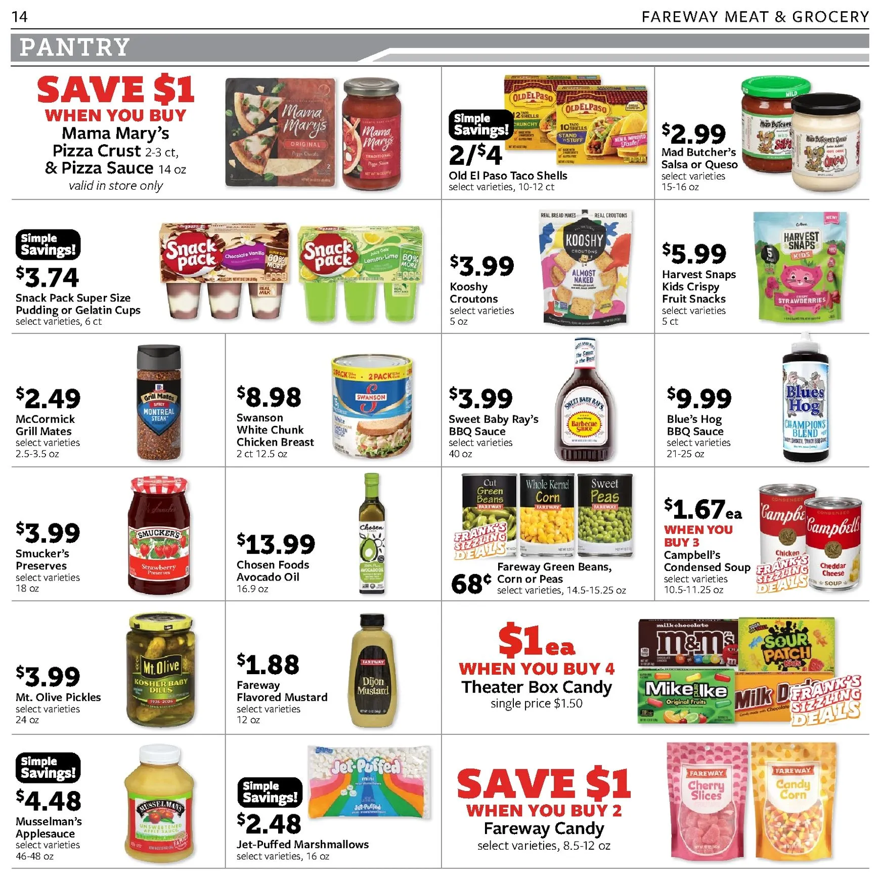 Weekly promotion Fresh Picks. Great Prices. spanning from October 19 to October 24 2026 - Page 14 for Catalogue 365