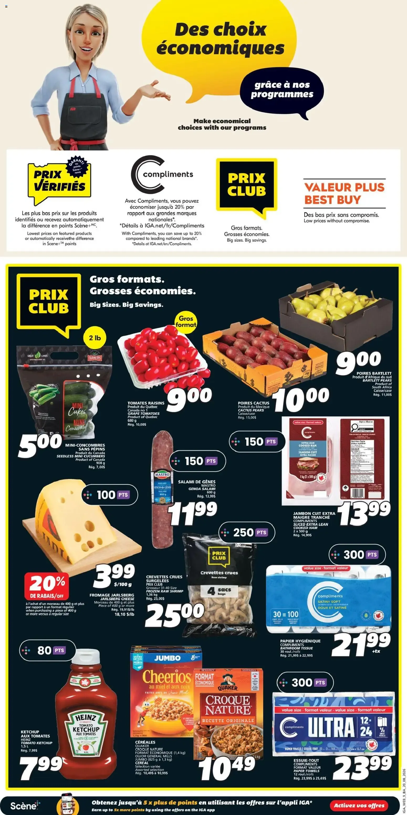 IGA COOP - Festival des prix bouffés from August 20 to August 26 2026 - flyer page 13