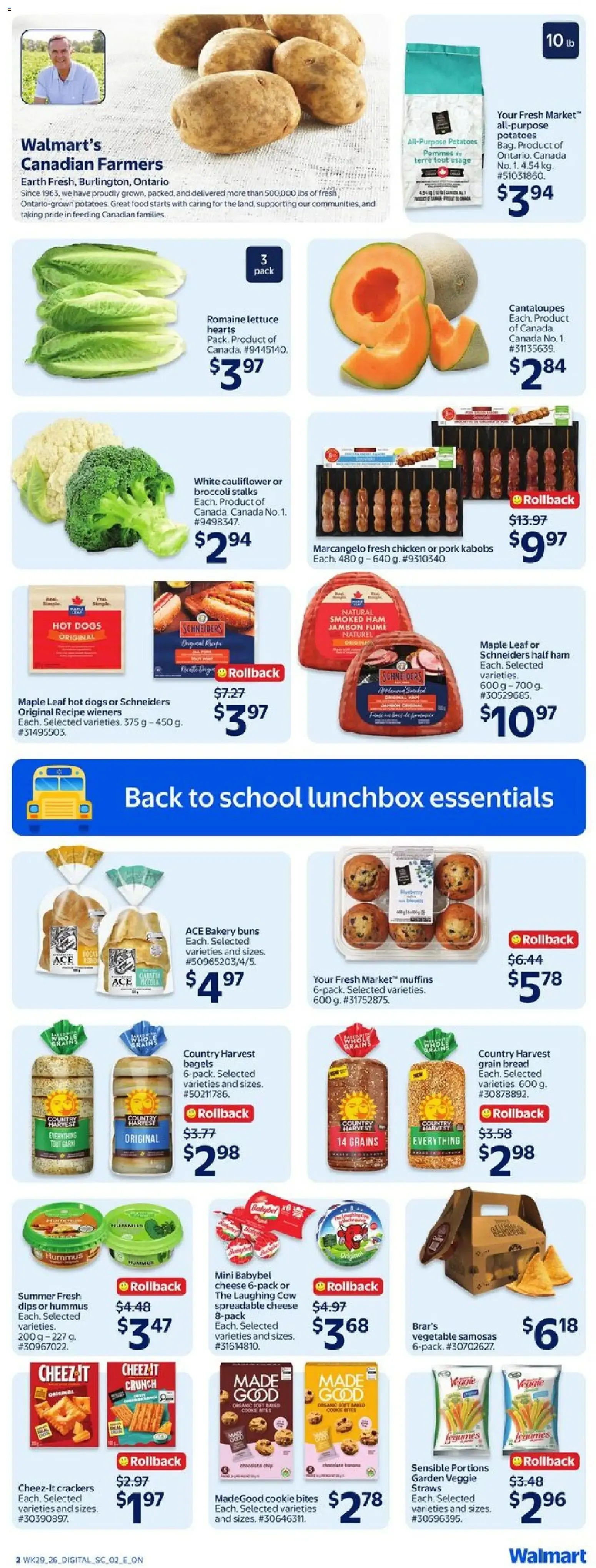 Walmart weekly flyer from Aug 13, 2026 > weekly specials & deals from August 13 to August 19 2026 - flyer page 3