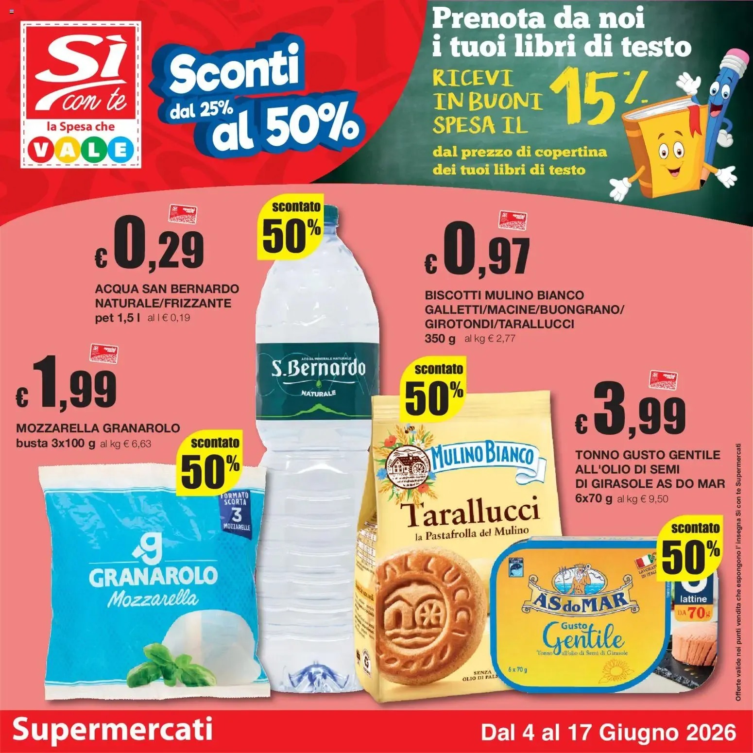 Sì con Te volantino dal 04/06/2026 - online Offerte da 4 giugno a 17 giugno di 2026 - Pagina del volantino 1